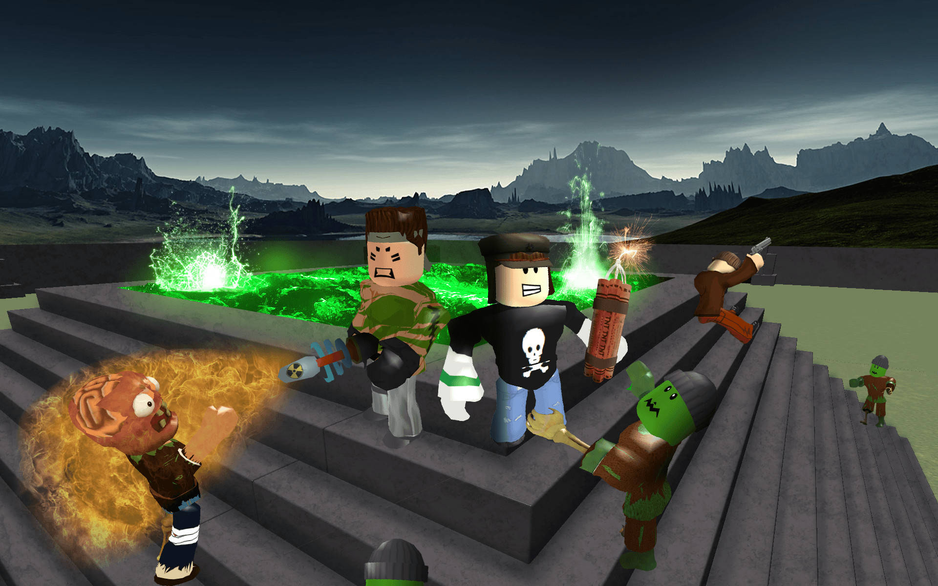 Roblox Avatar Apocalypse Background