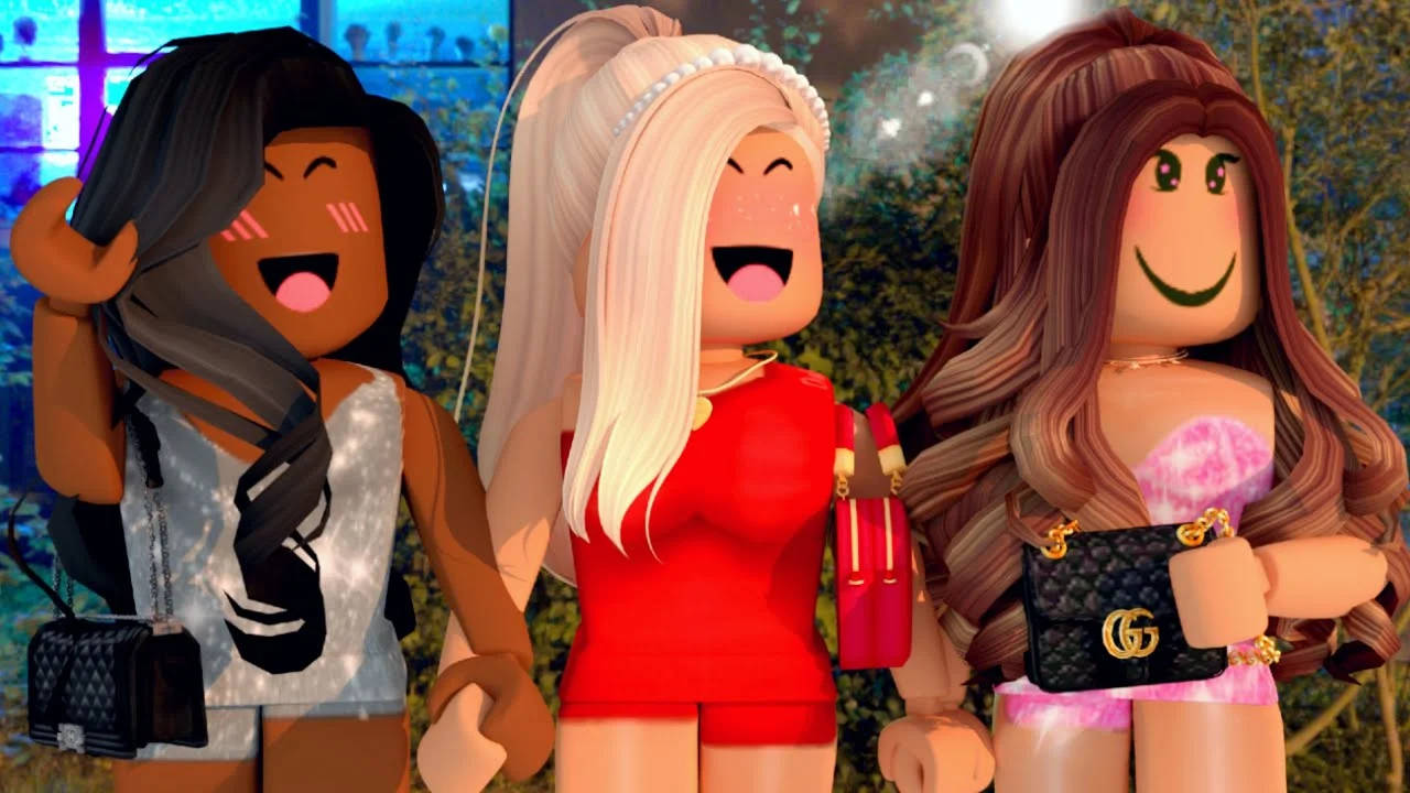 Roblox Avatar Trio Bffs Background