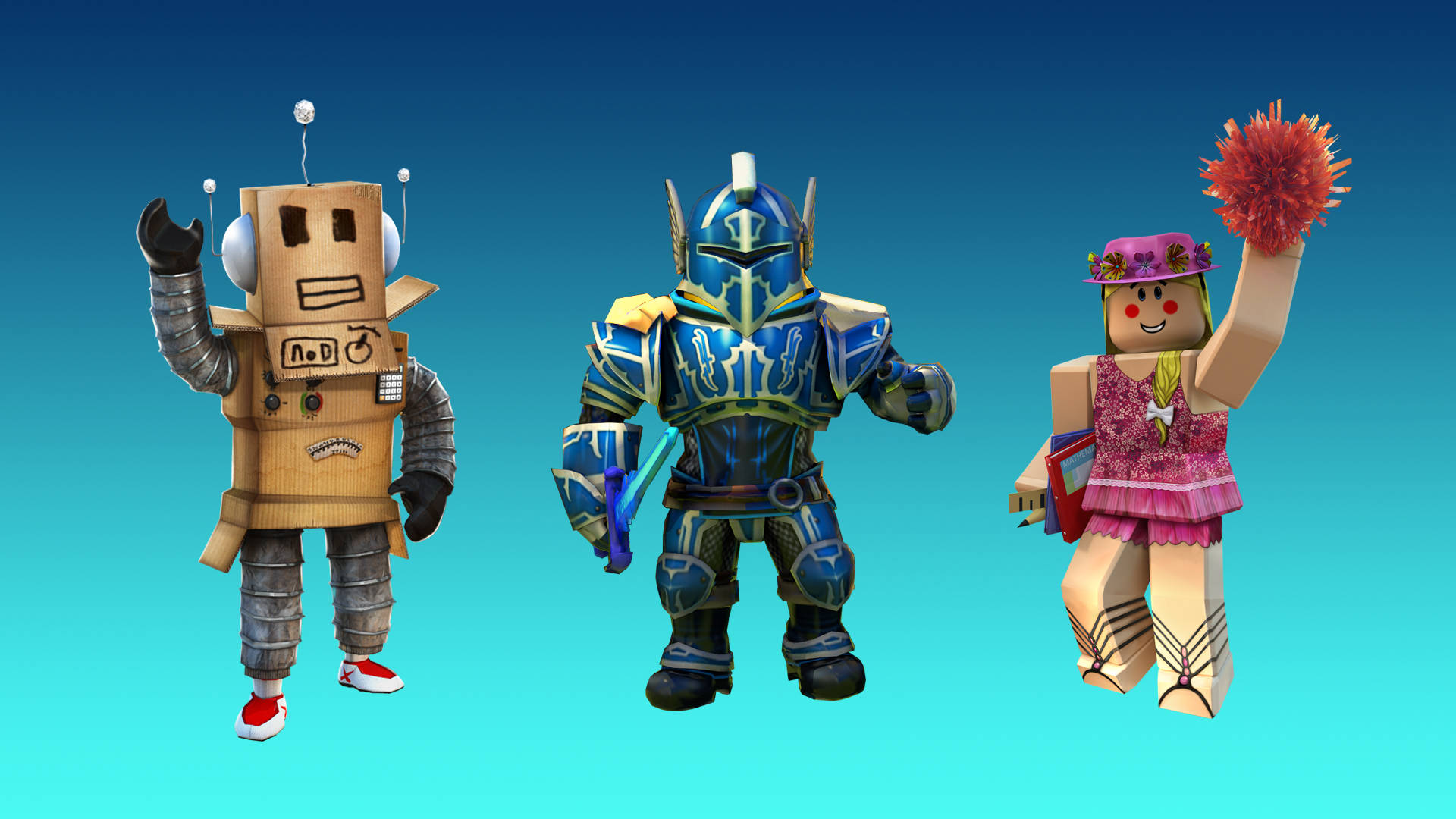 Roblox Avatar Trio Background