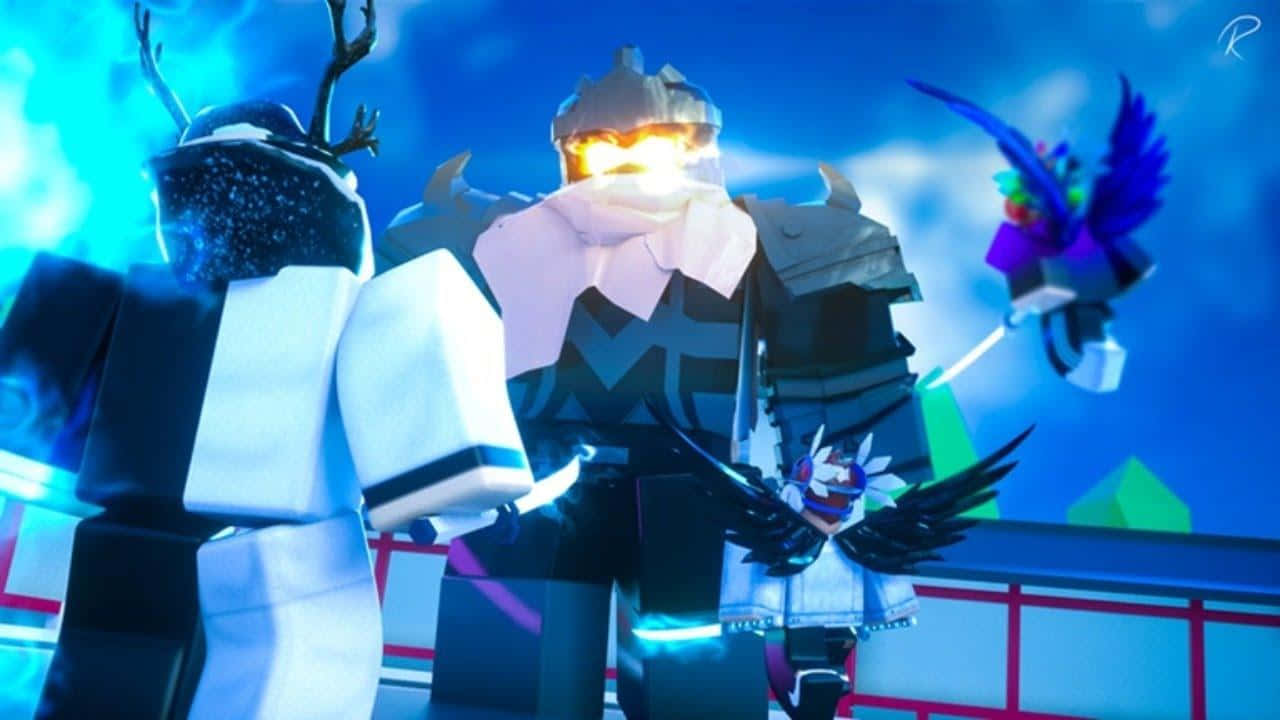 Roblox Blue Ninja Legends Character Background