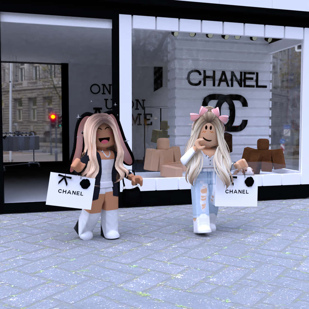 Roblox Chanel Girls Gfx Background