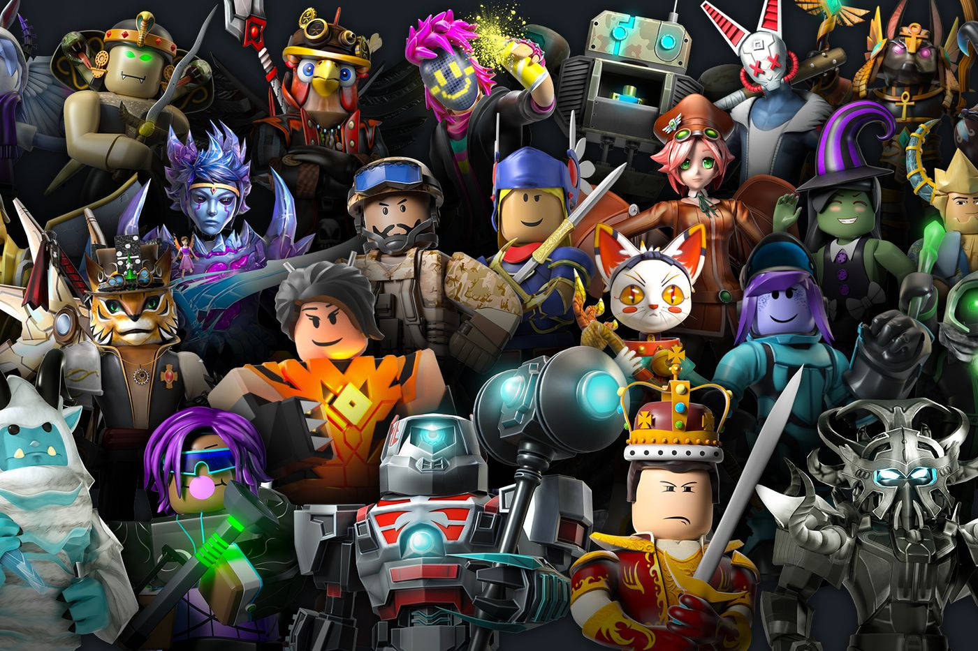 Roblox Characters Game Background