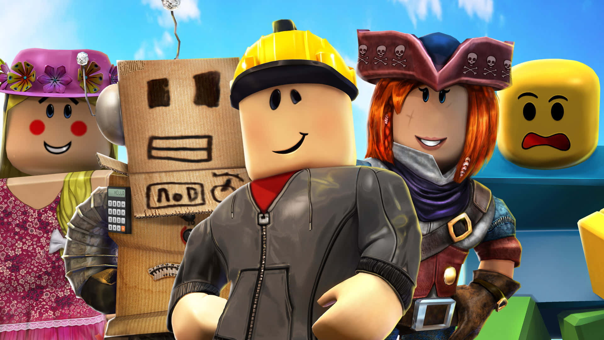 Roblox Characters Showcase Background