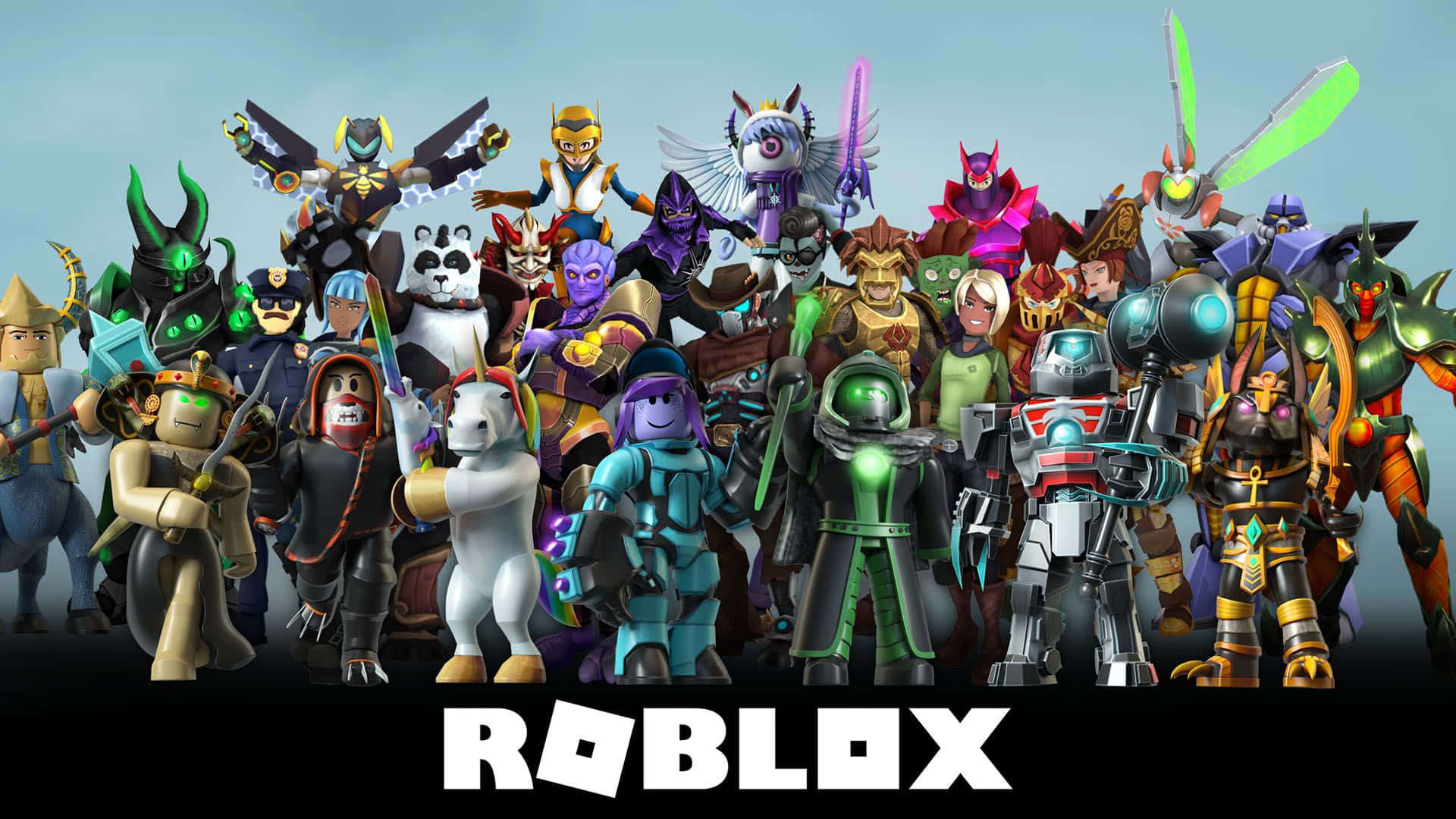 Roblox Characters Showcase Background