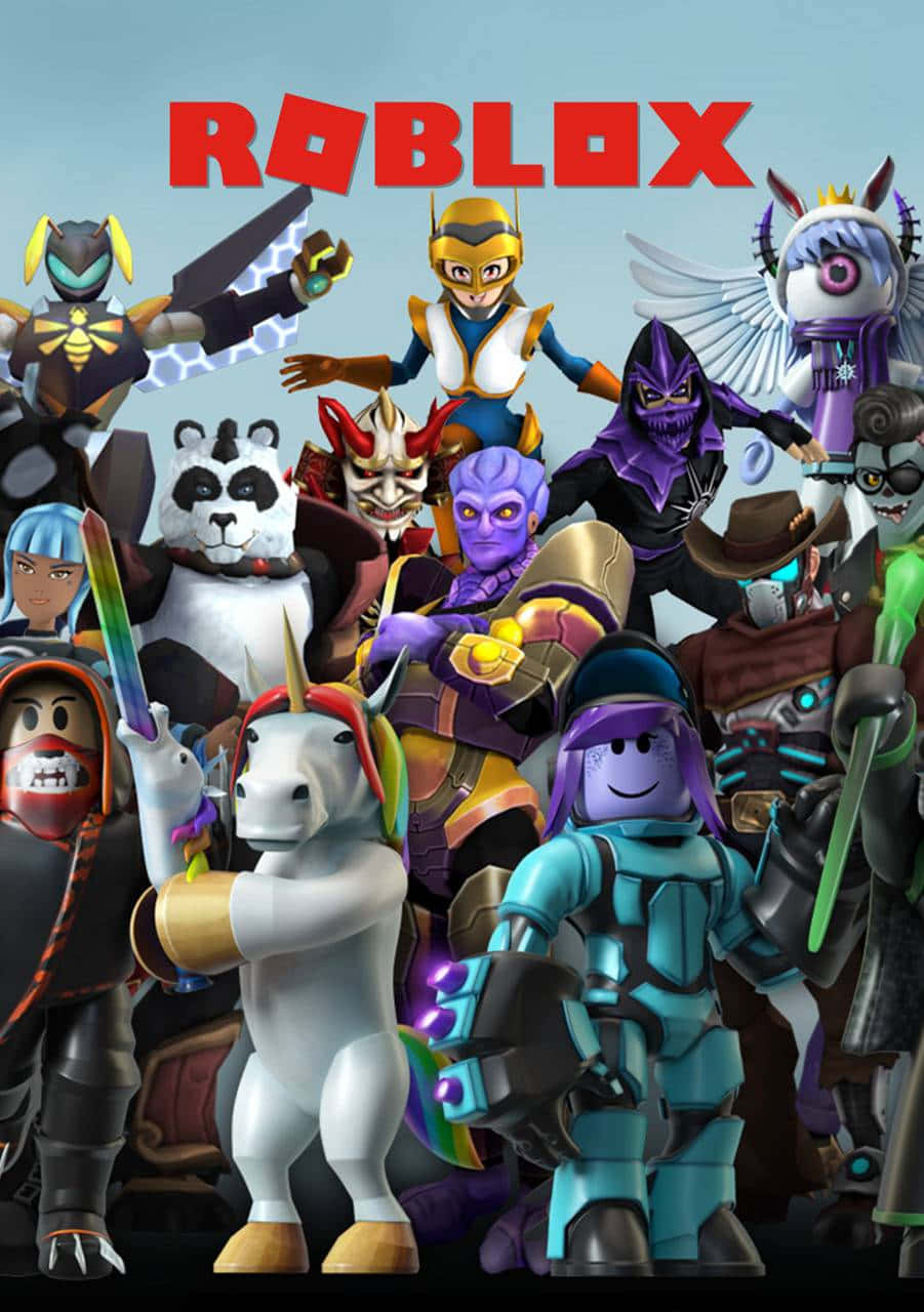 Roblox Cool Poster Characters Iphone Background