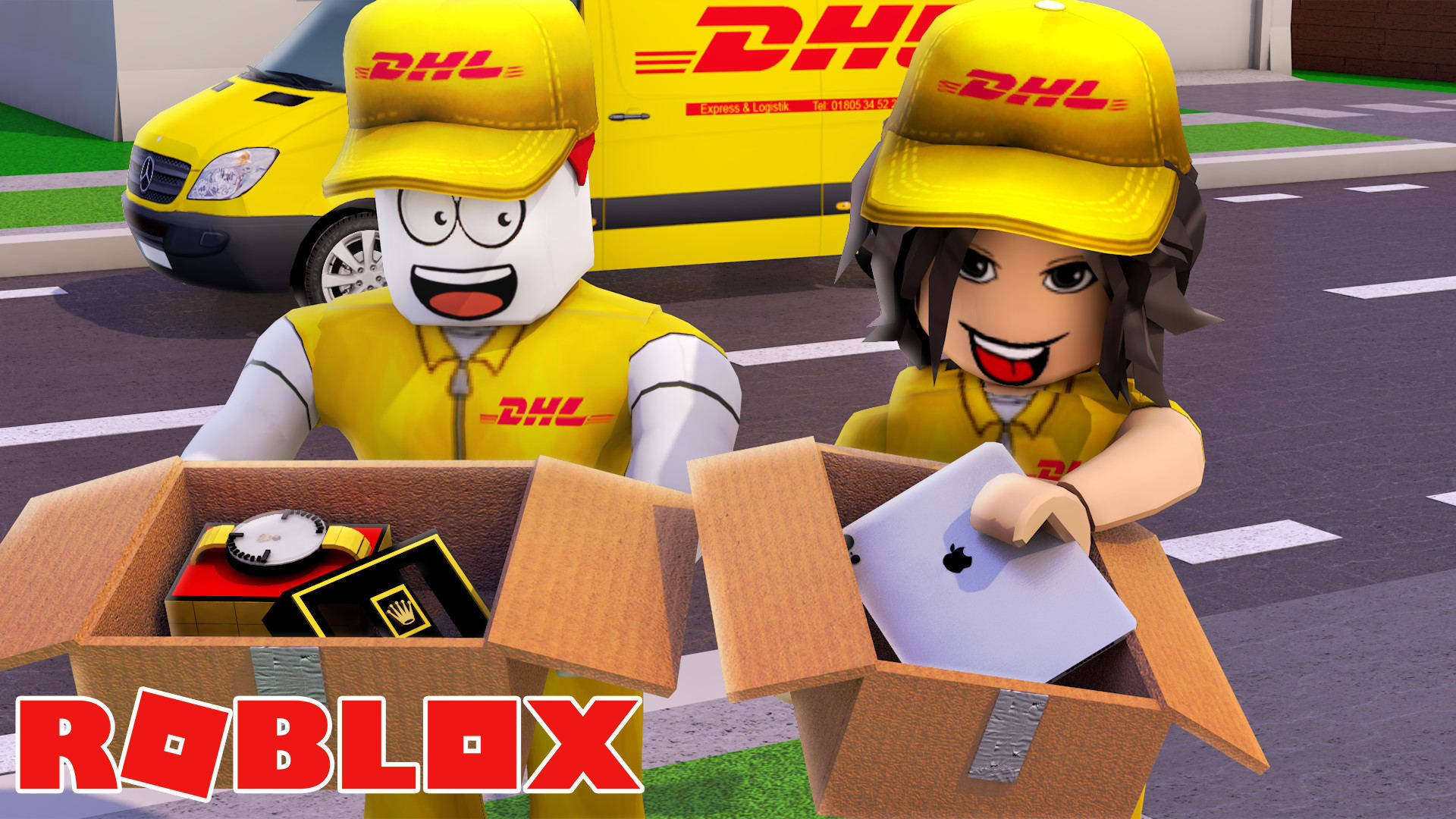 Roblox Dhl Employees Background