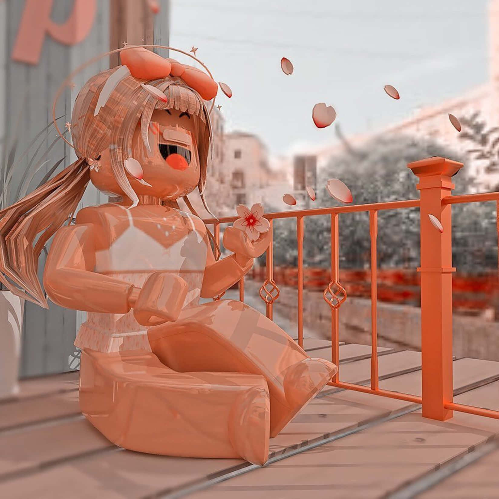 Roblox Flower Girl Gfx Background