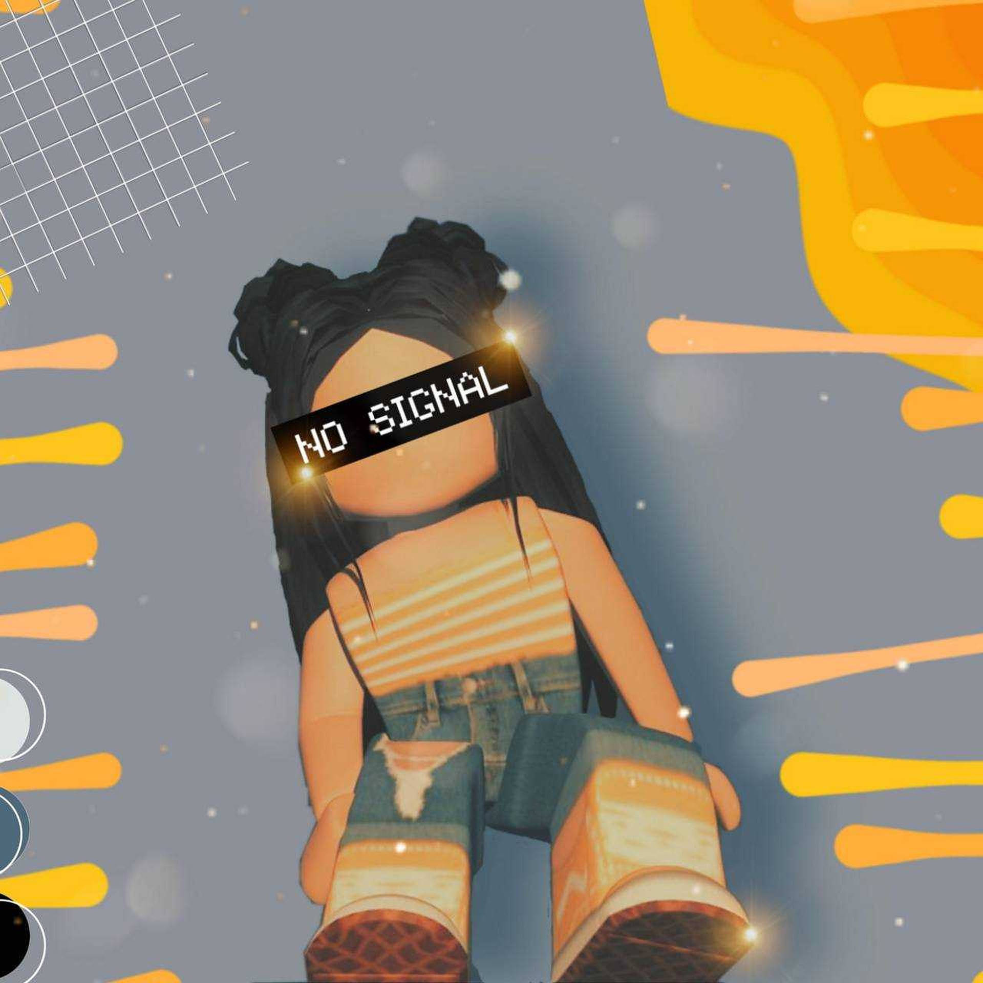 Roblox Girl No Signal Background