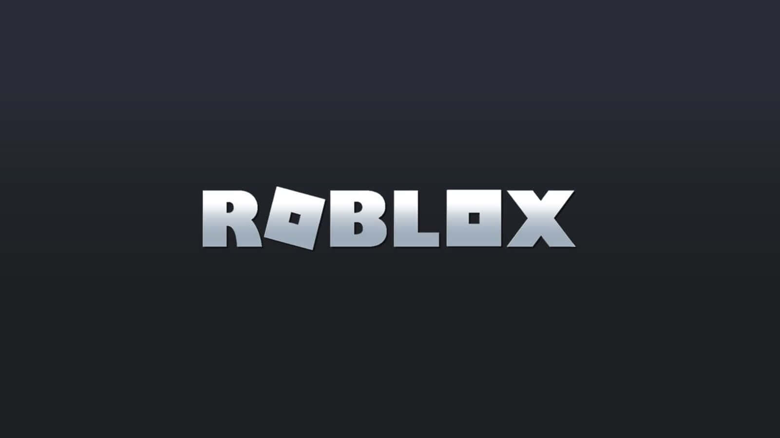 Roblox Logoon Dark Background Background