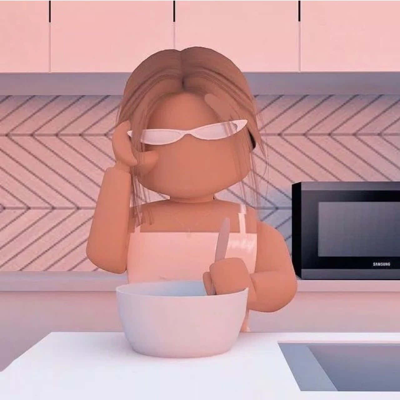 Roblox Pink Baking Kitchen