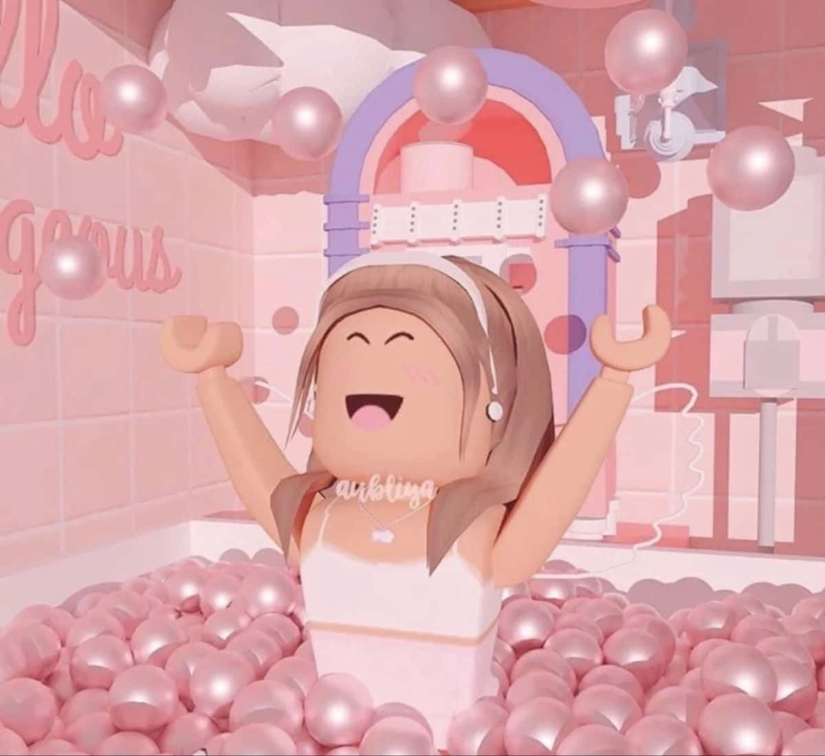 Roblox Pink Ball Pit Background