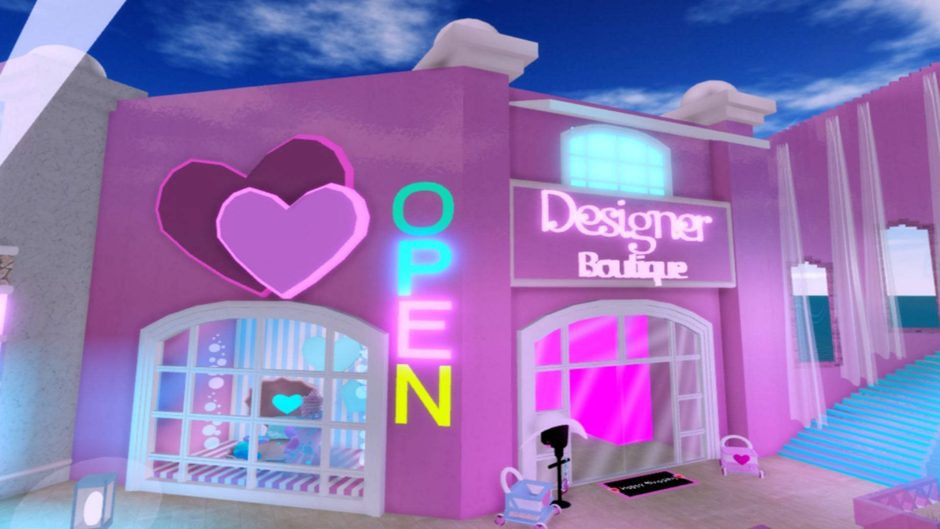 Roblox Royale High Designer Boutique Background