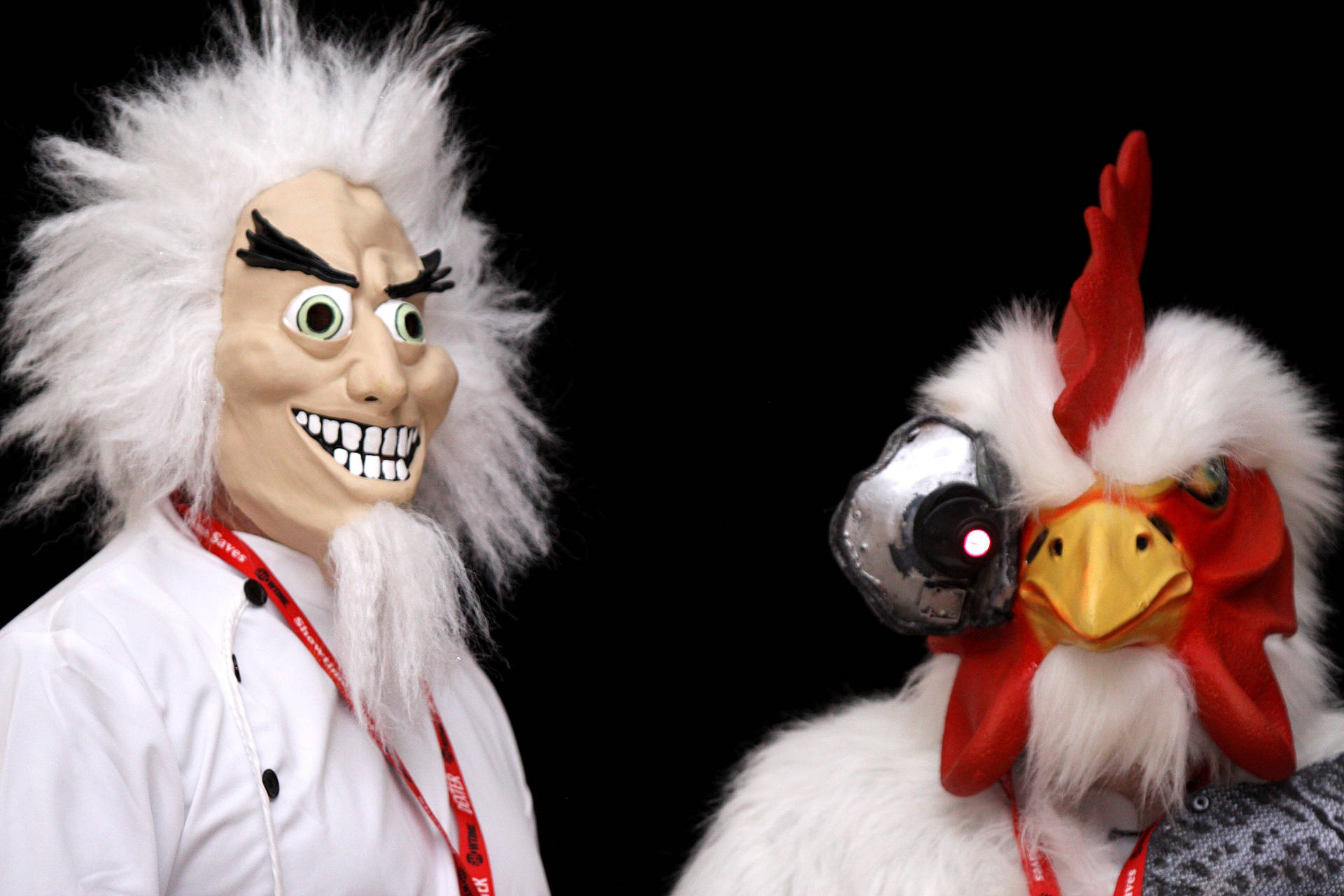 Robot Chicken And Mad Scientist