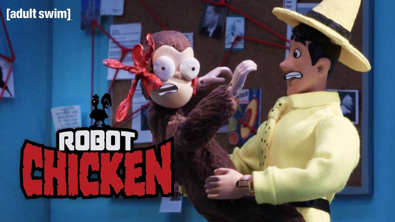 Robot Chicken Curious George Parody