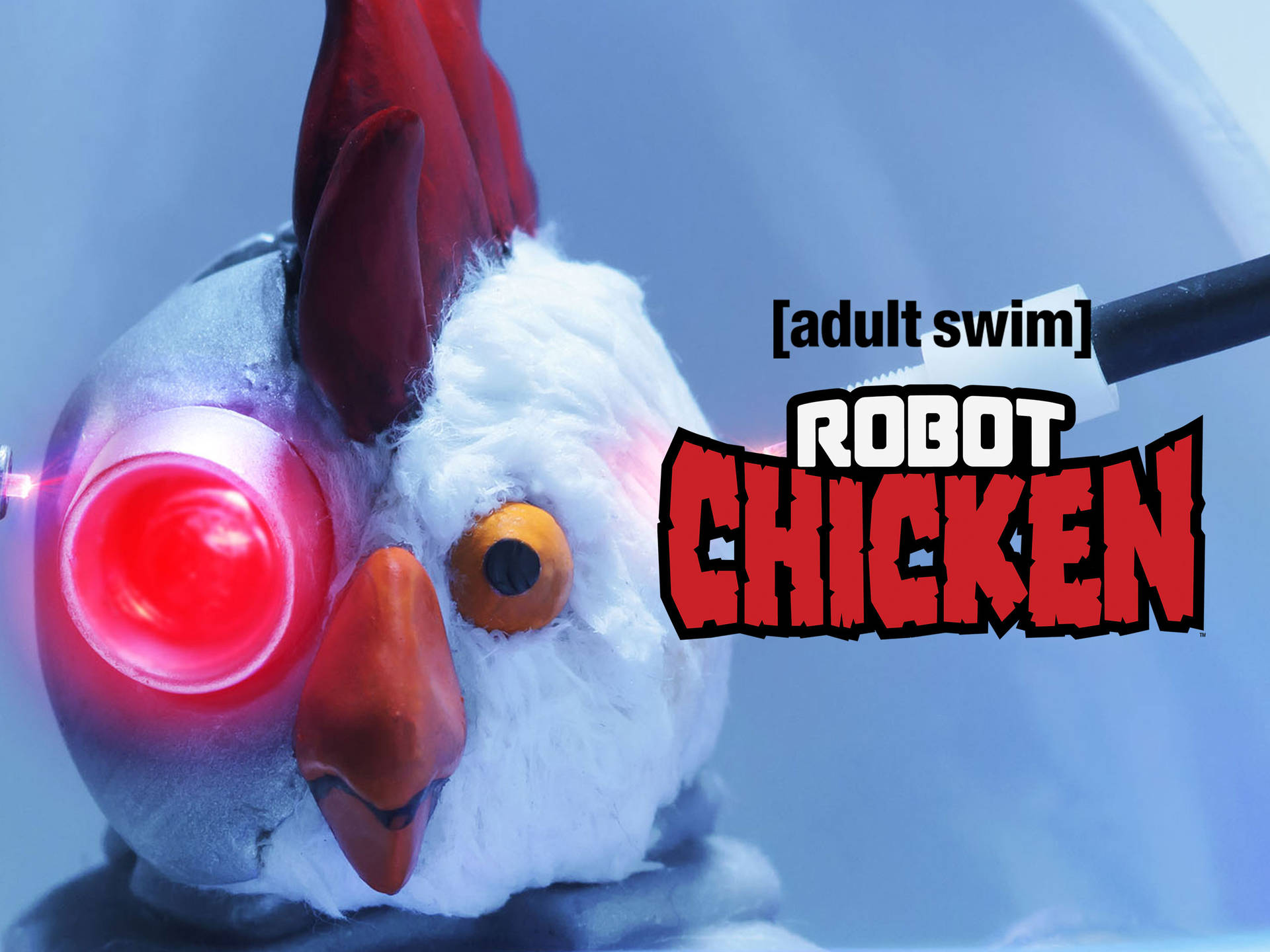 Robot Chicken Glowing Eye Poster