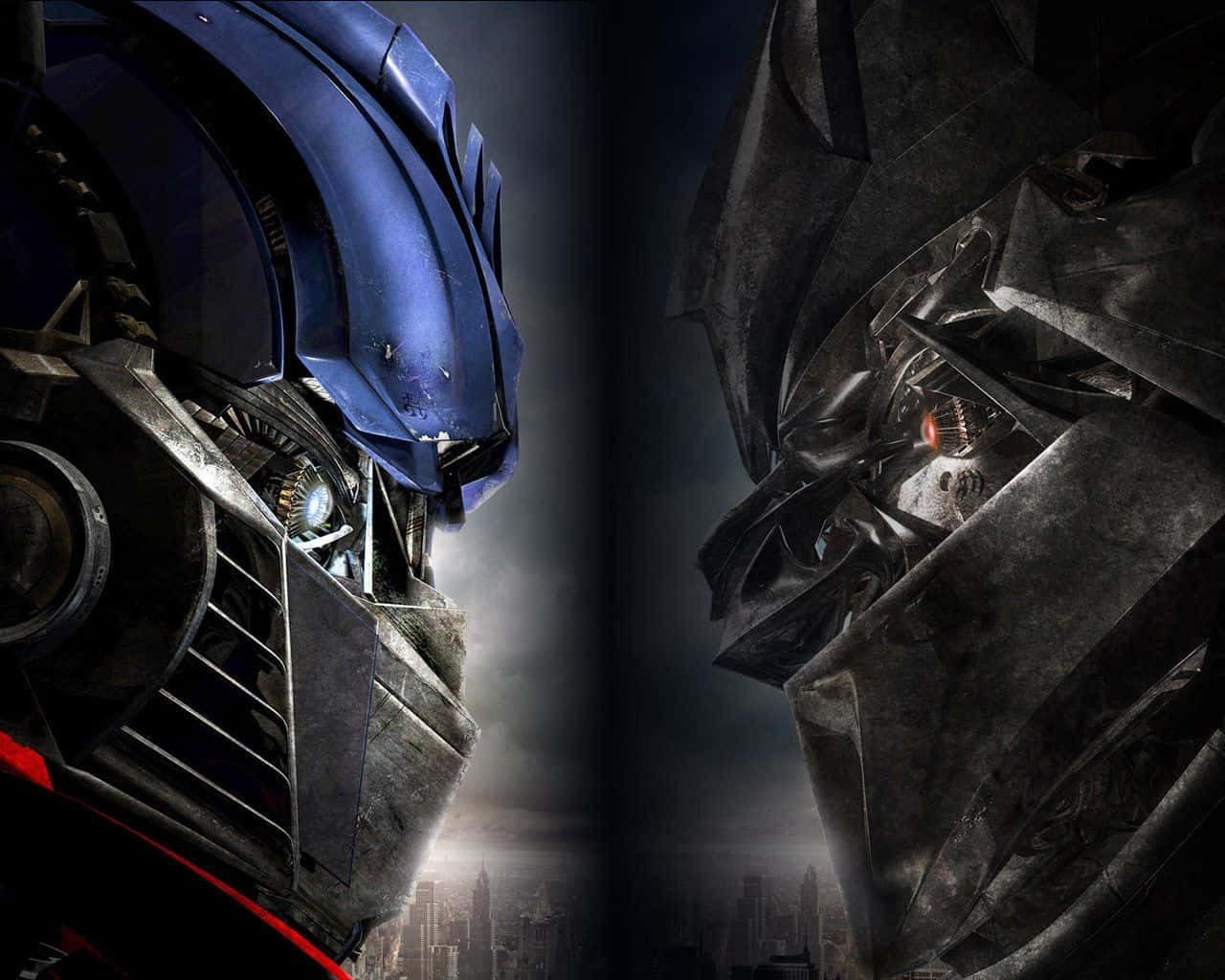 Robot There: The Incredible Face Of Optimus Prime Background