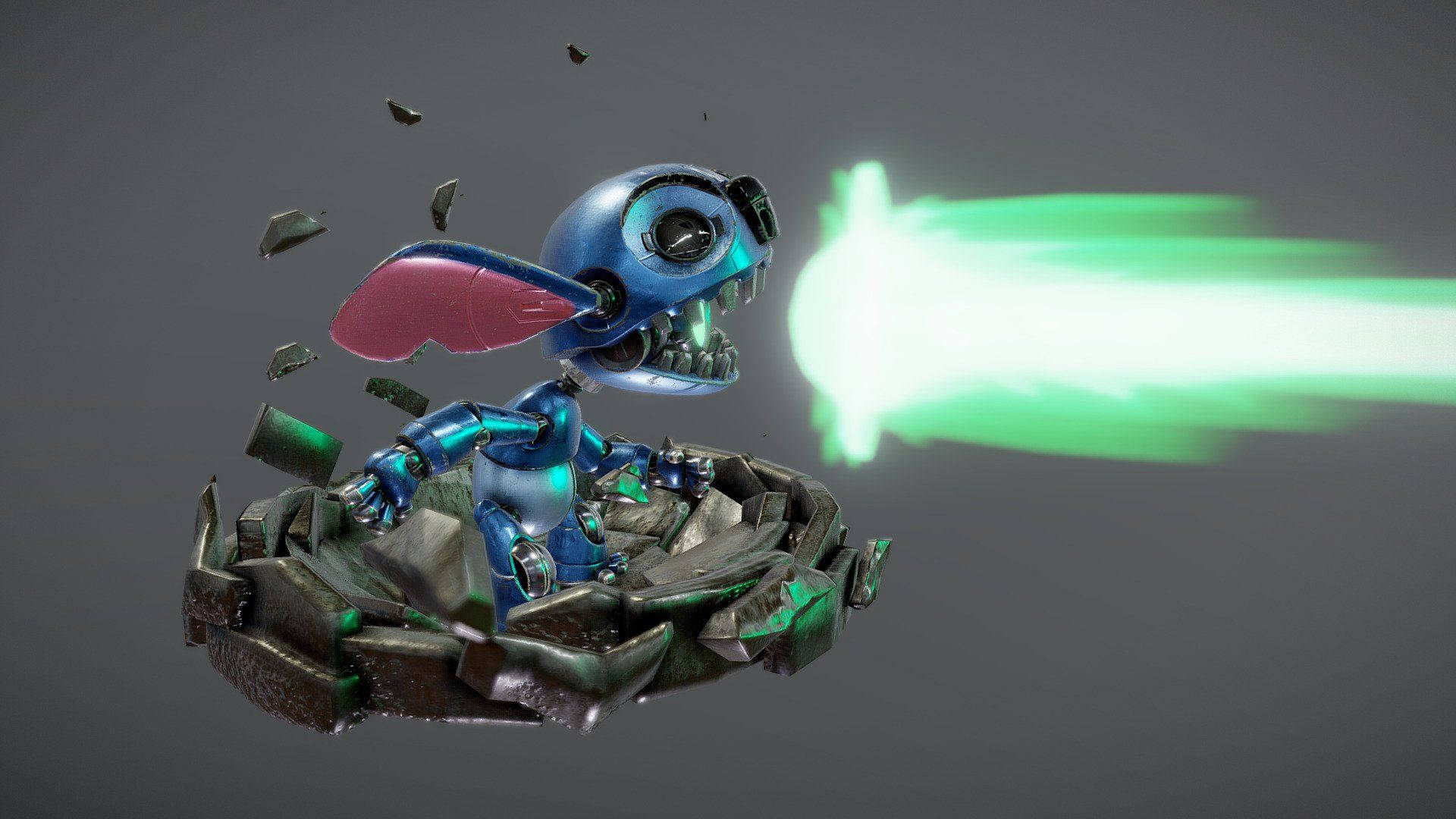 Robotic Stitch 3d Rendered