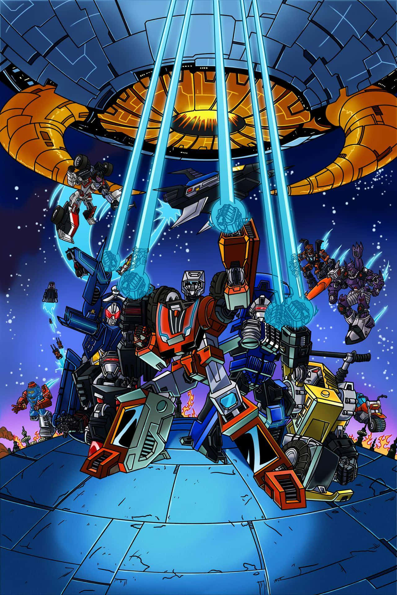 Robots Of Challenge Of The Gobots Background