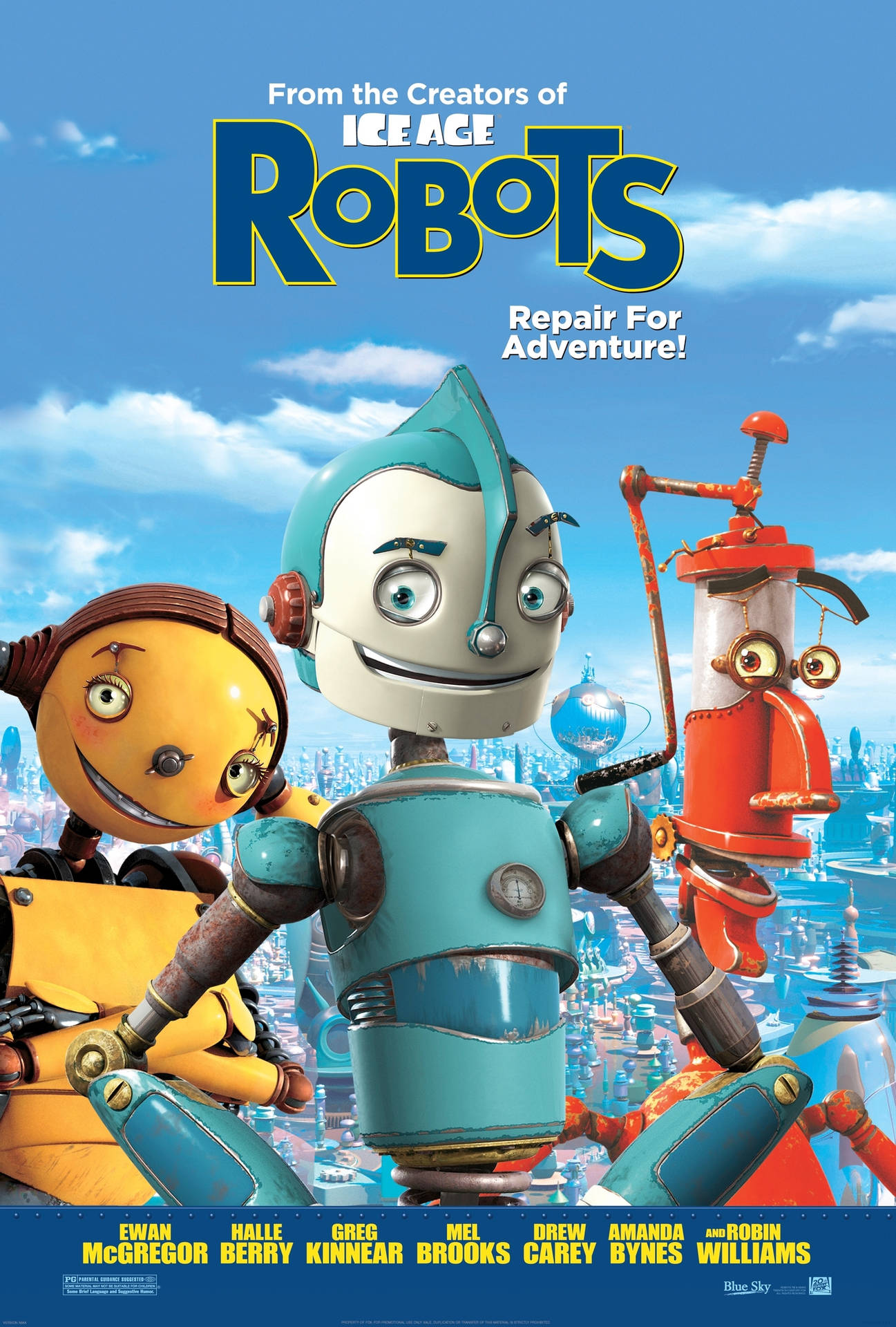 Robots Poster With Tagline