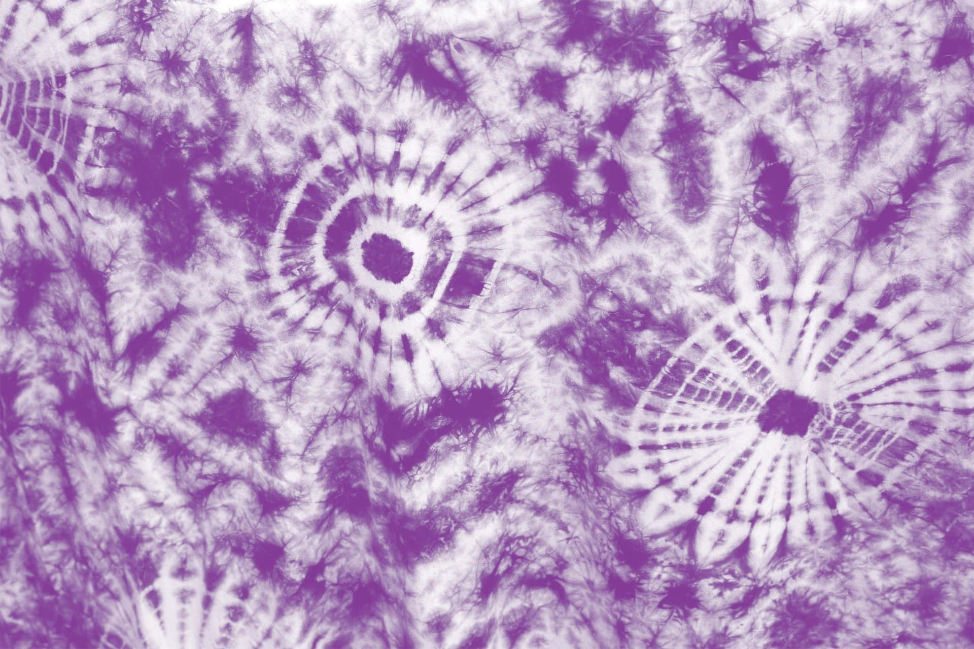 Rock An Out Of This World Style With Purple Tie Dye Background