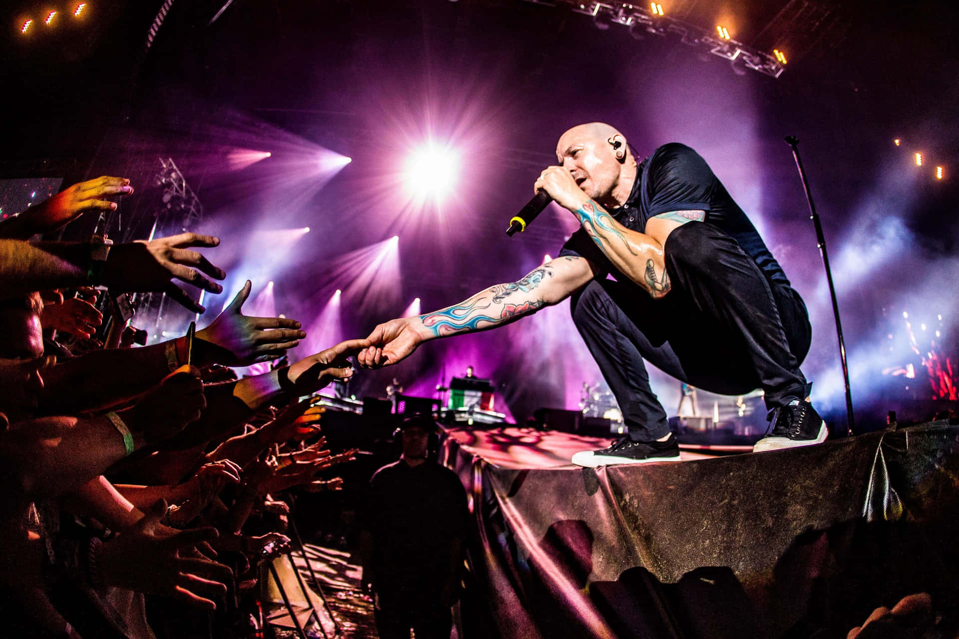 Rock Concert Energy Chester Bennington