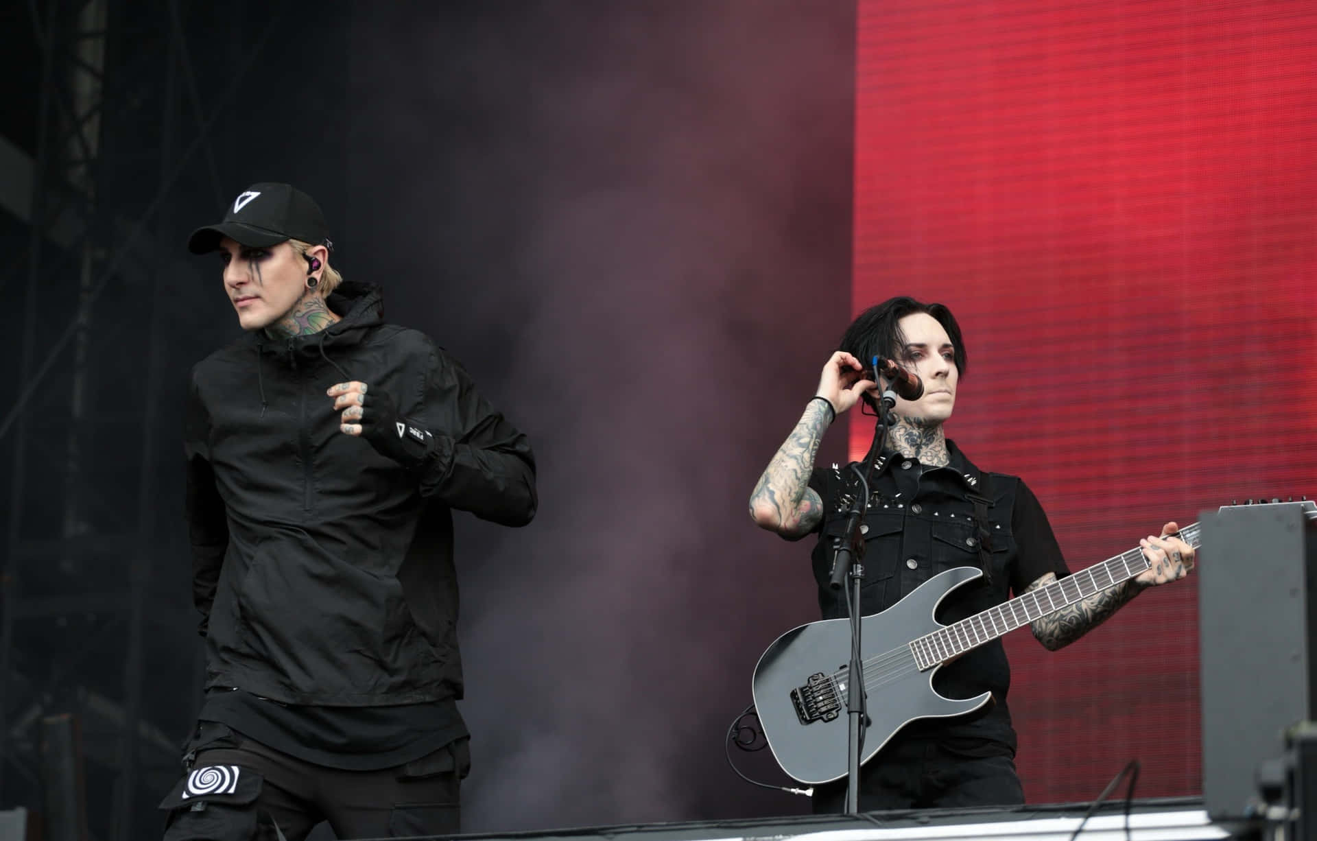 Rock Concert Performance Motionless In White