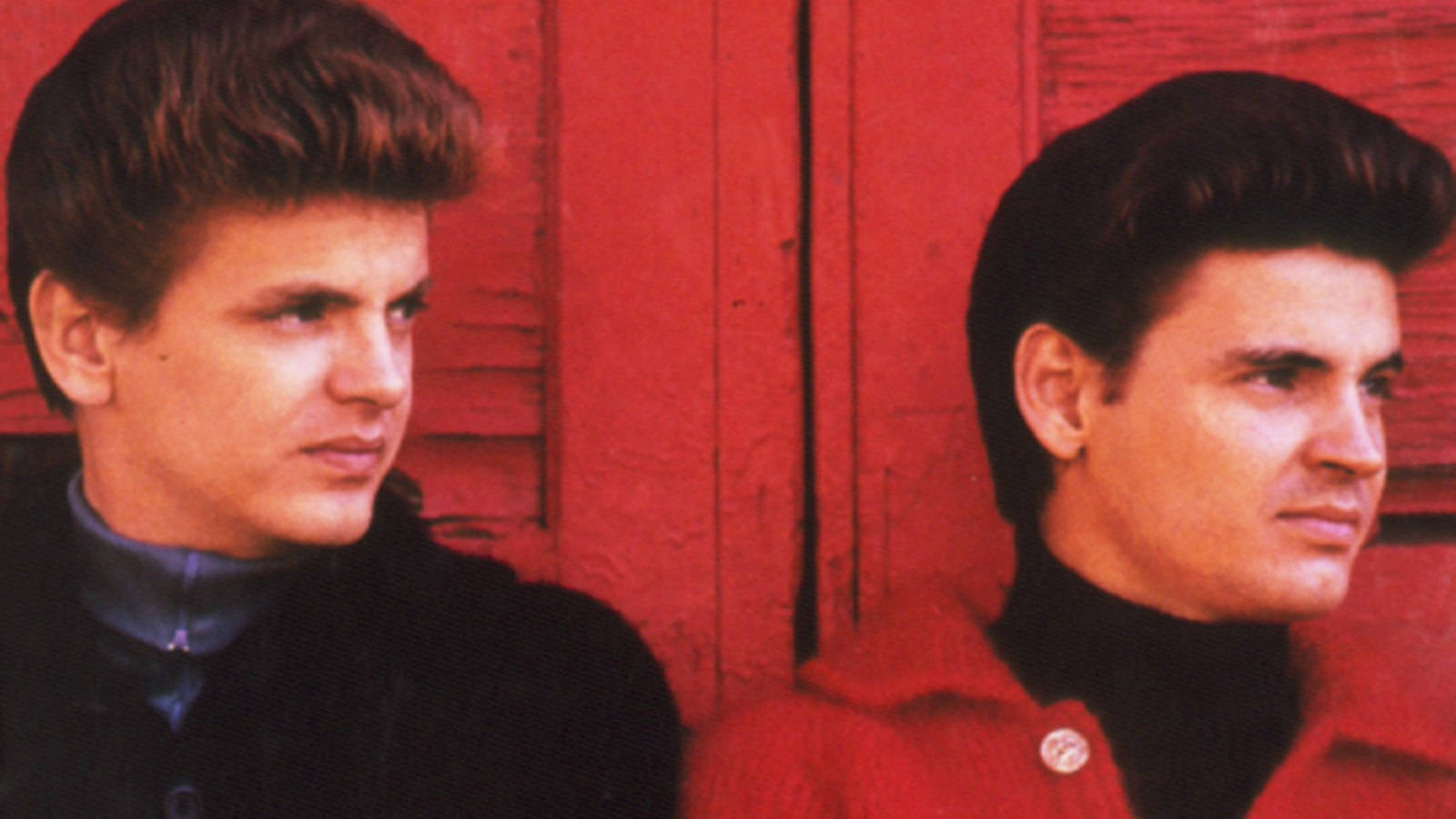 Rock Duo Everly Brothers 1965 Close Up Shot Background