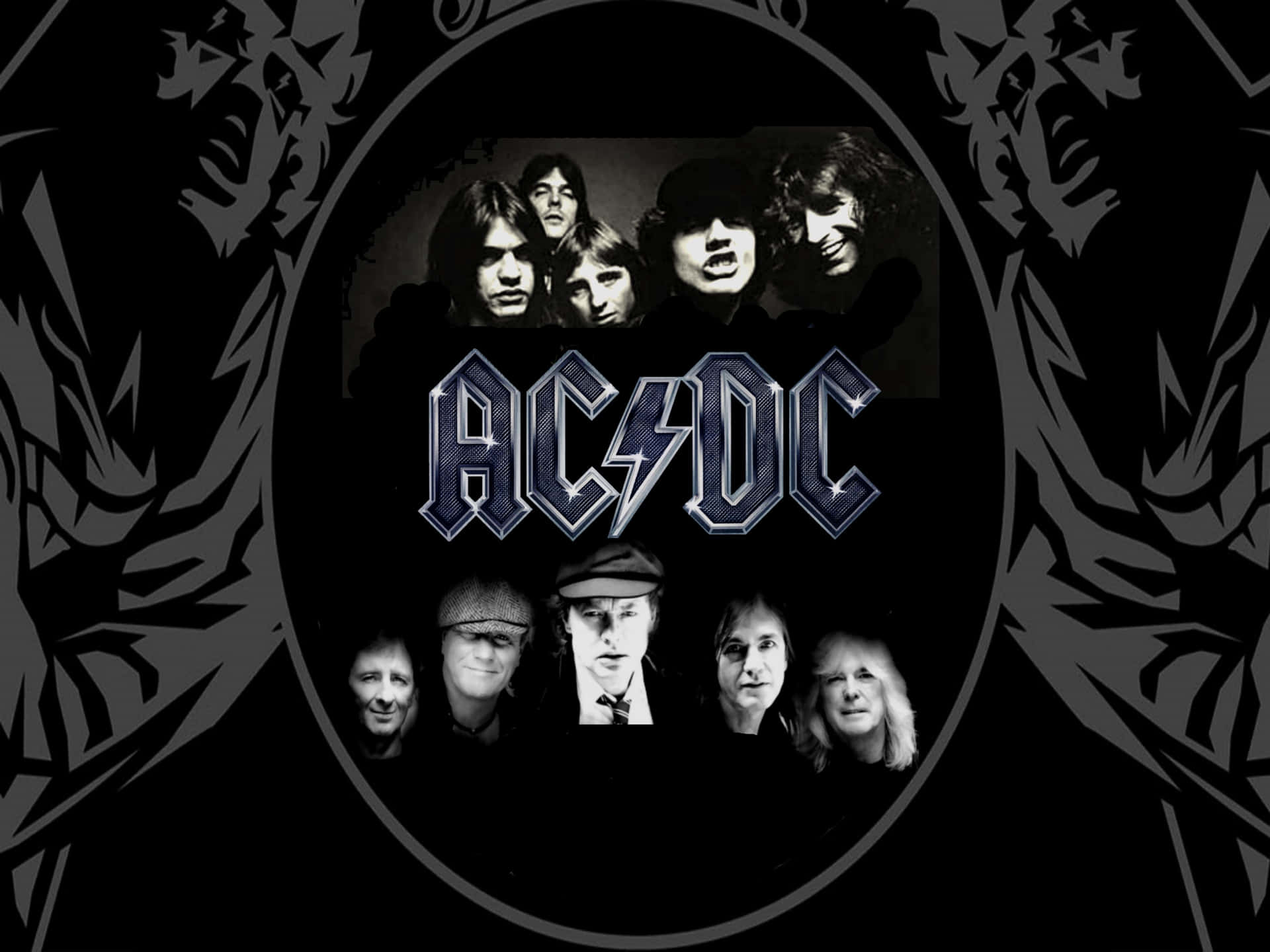 Rock Icons, Ac/dc Electrify The World With Their Legendary Music Background