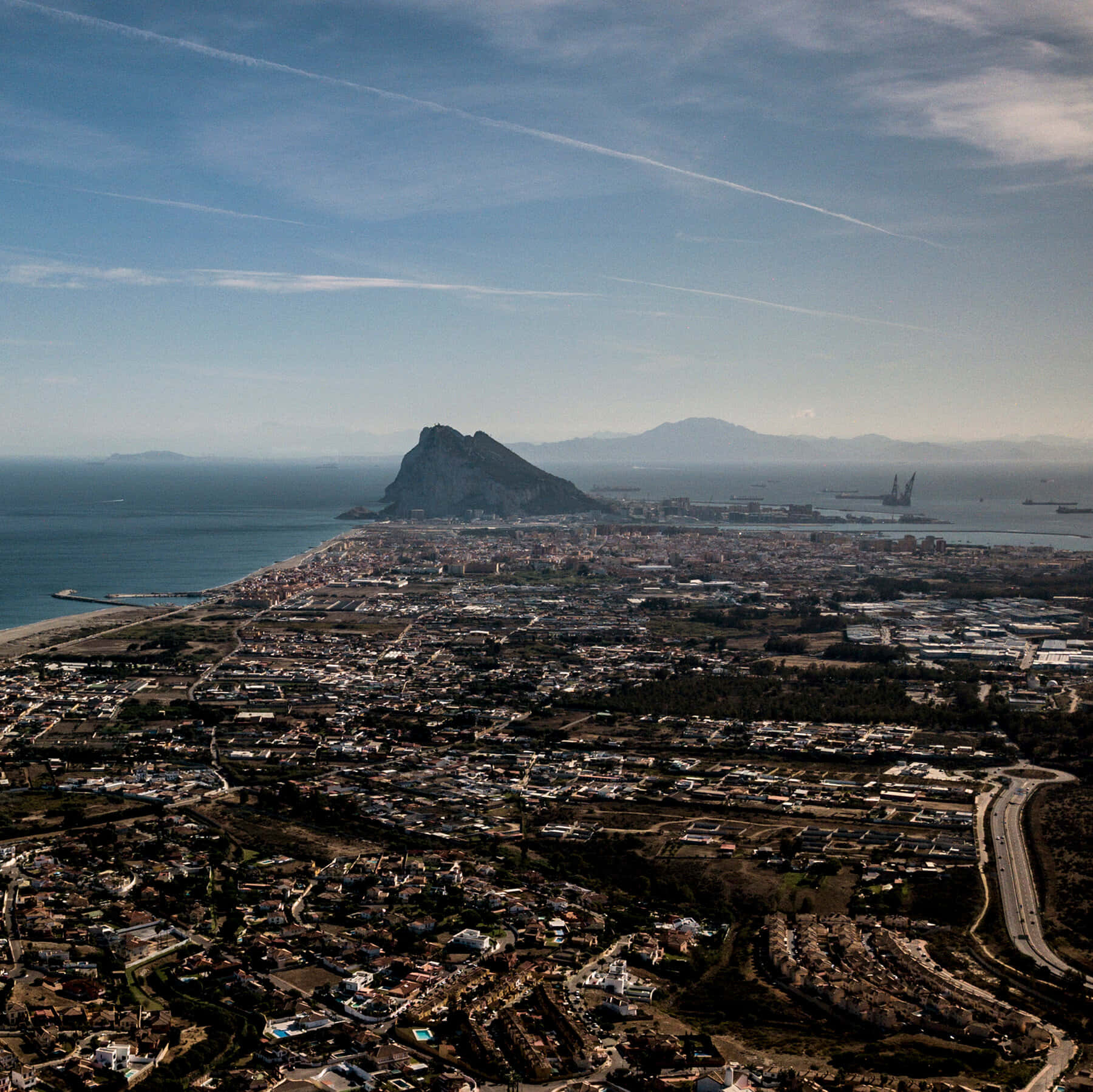 Rock Of Gibraltar View