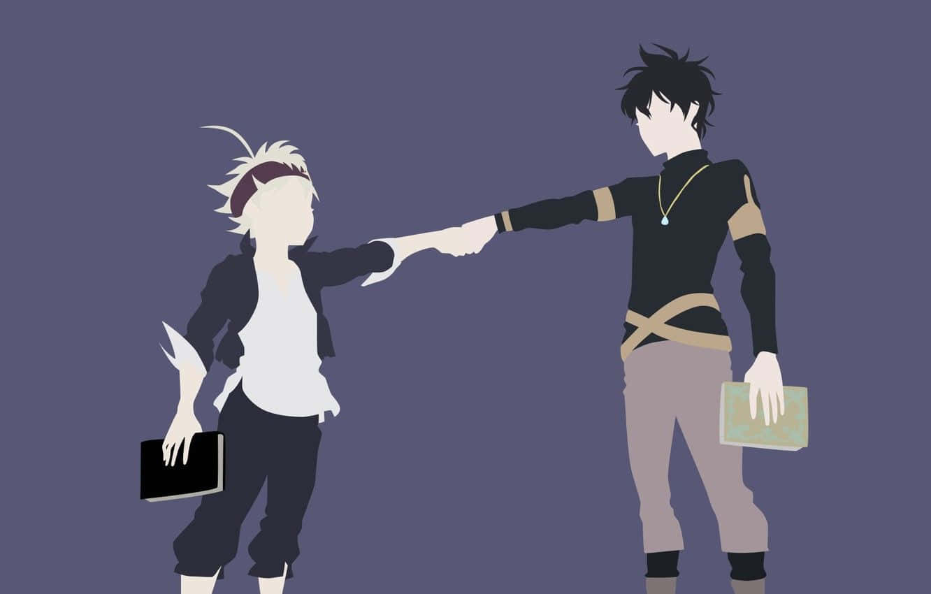 Rock On – Yuno From Black Clover Background