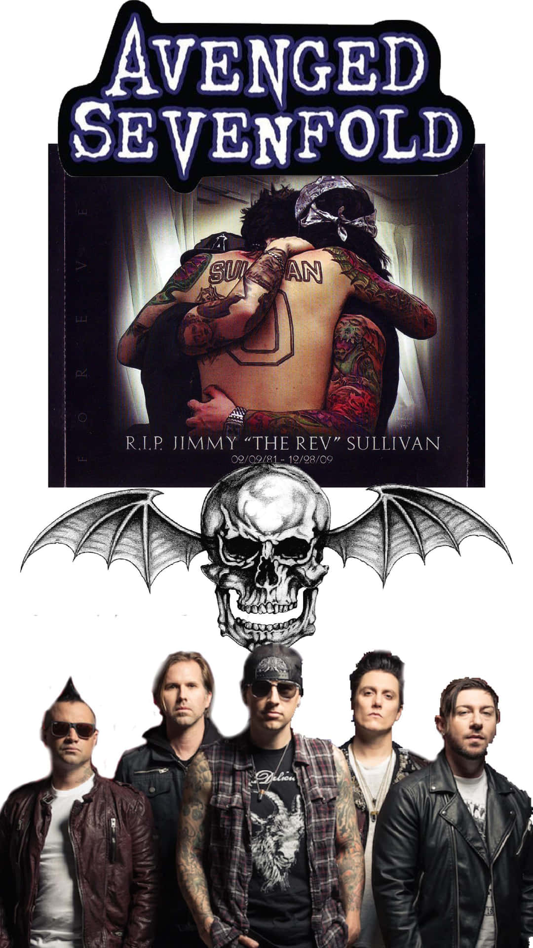 Rock Out With The Avenged Sevenfold Iphone Background