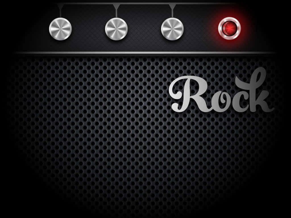 Rock Out With Your Electric Guitar And Amplifier Background