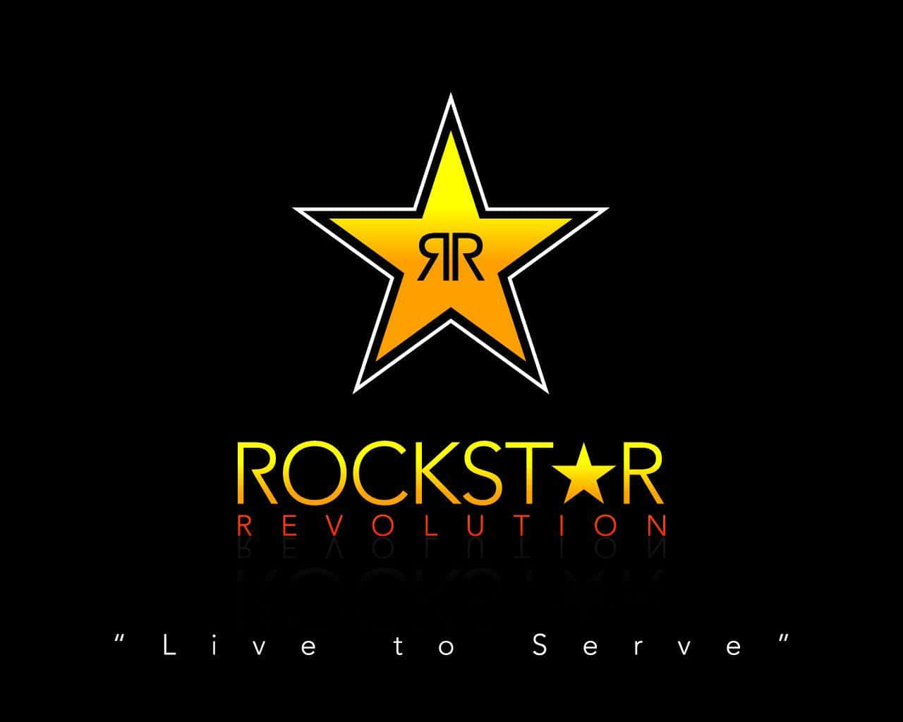 Rock Stars Revolution Graphic Design Background