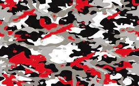 Rock The Red Camo Look Background