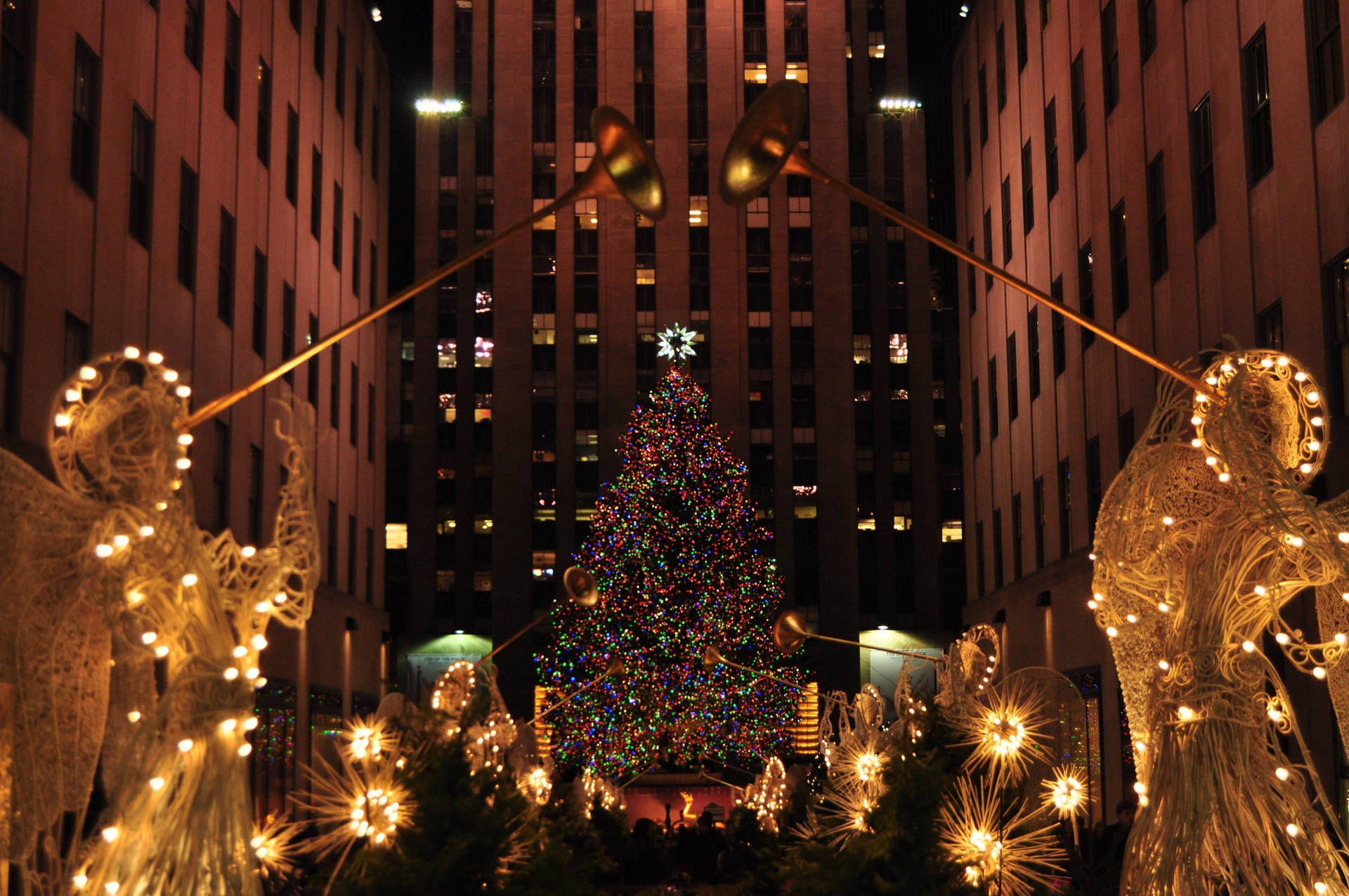 Rockefeller Center Angel Lights