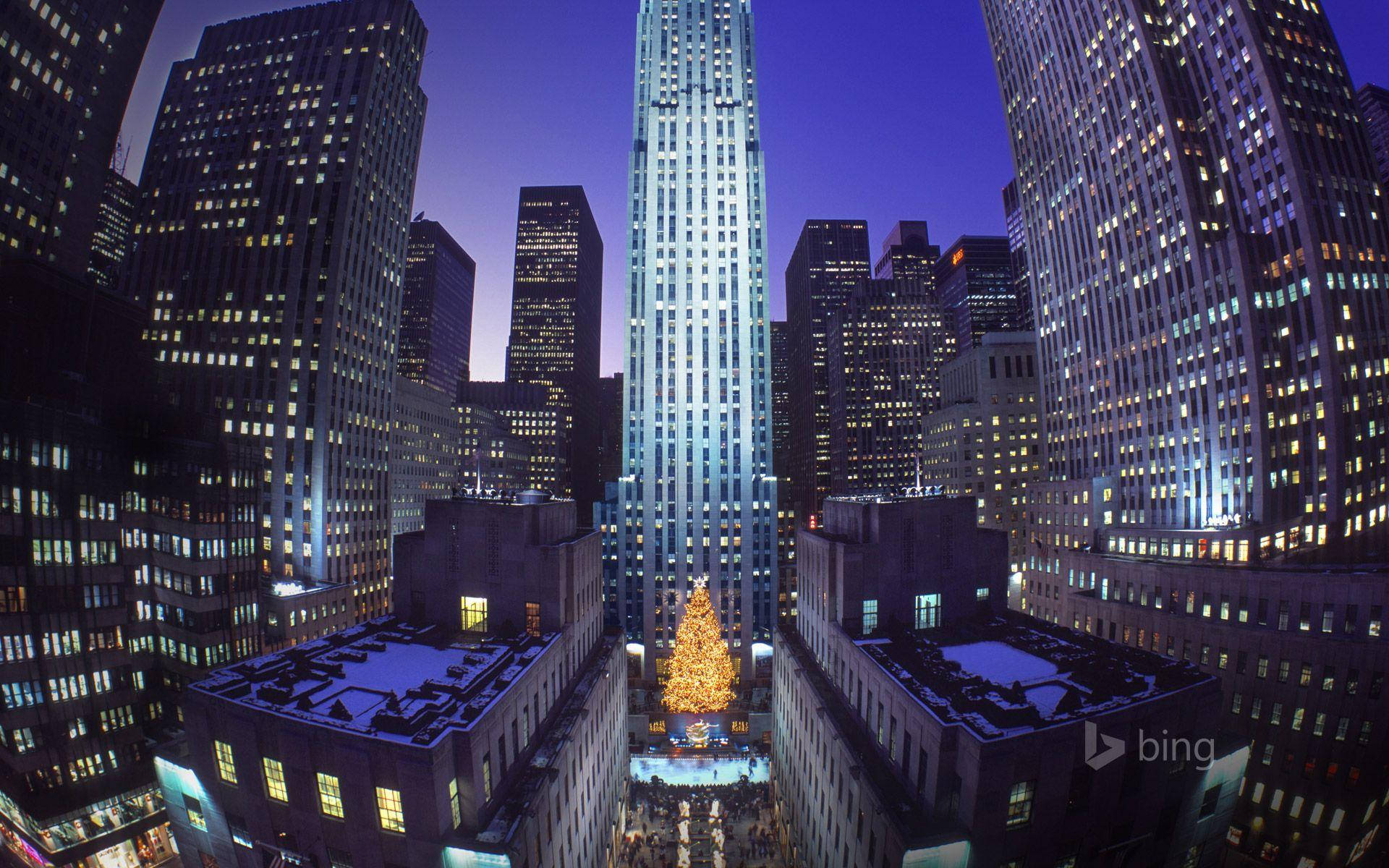 Rockefeller Center Panoramic View