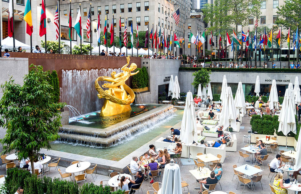 Rockefeller Center Prometheus Sculpture