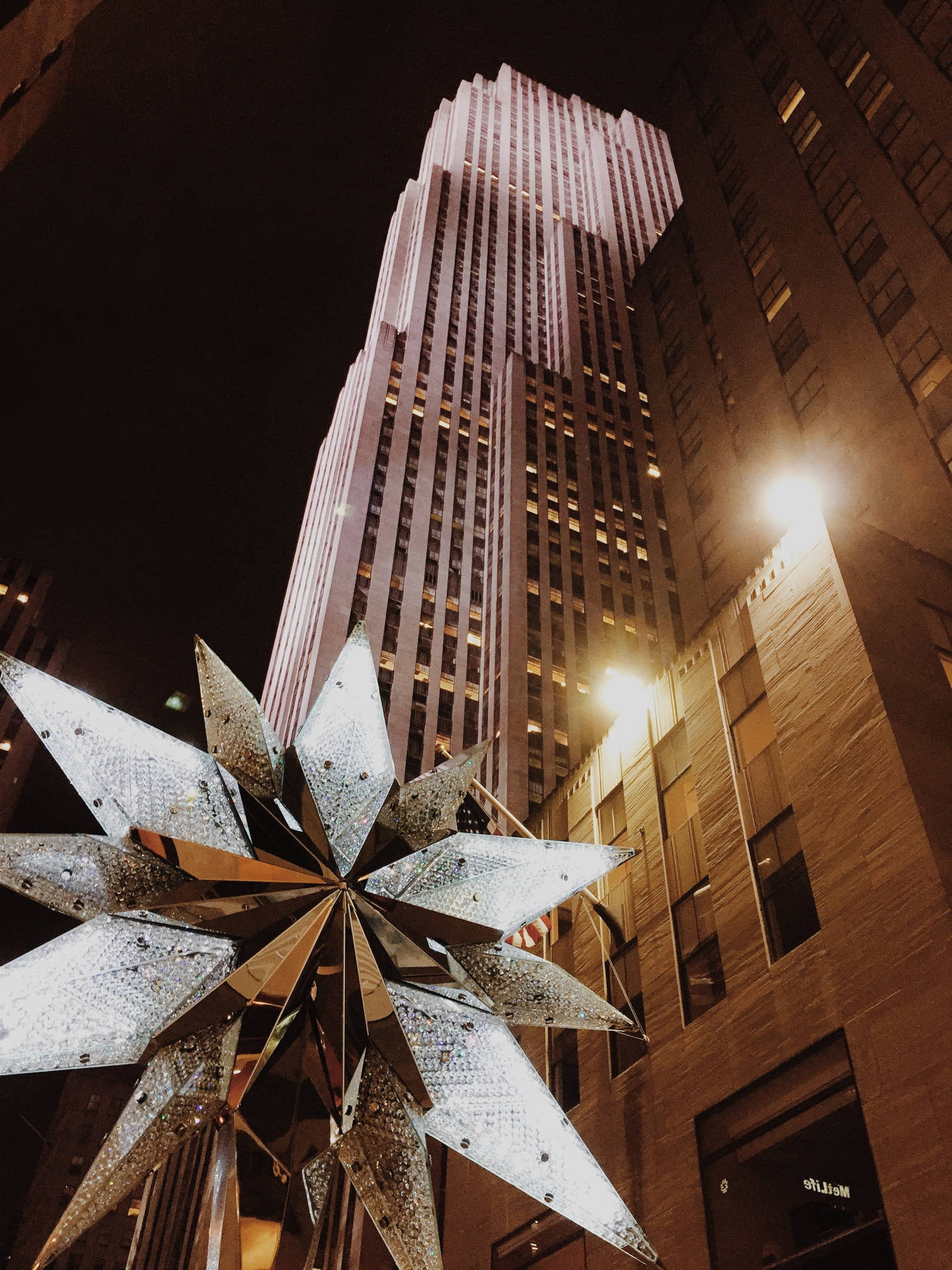 Rockefeller Center Star For Phone