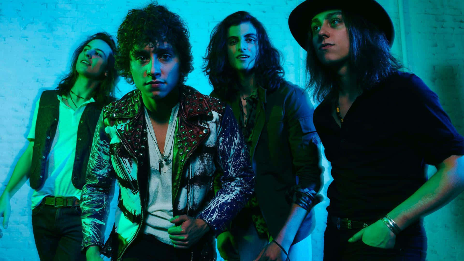 Rockers Greta Van Fleet Live In Concert Background