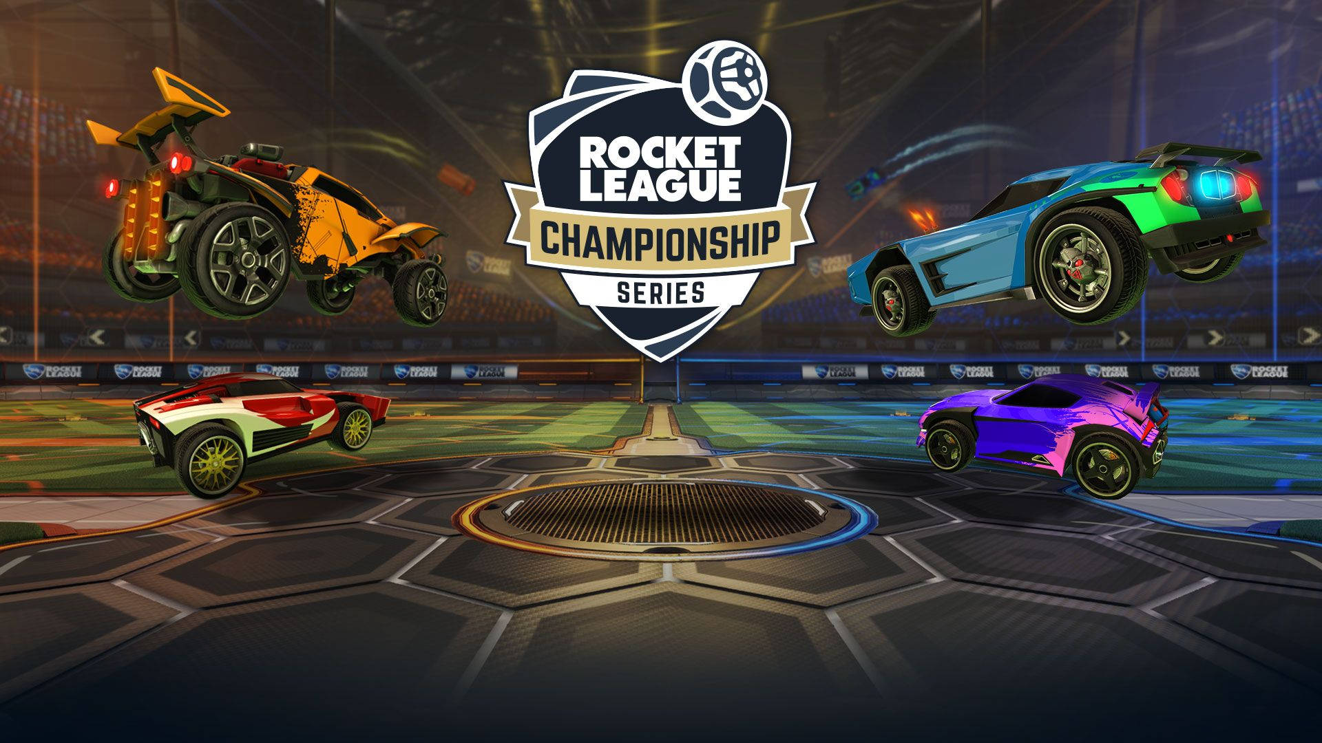 Rocket League Championship Series 1920x1080 Background
