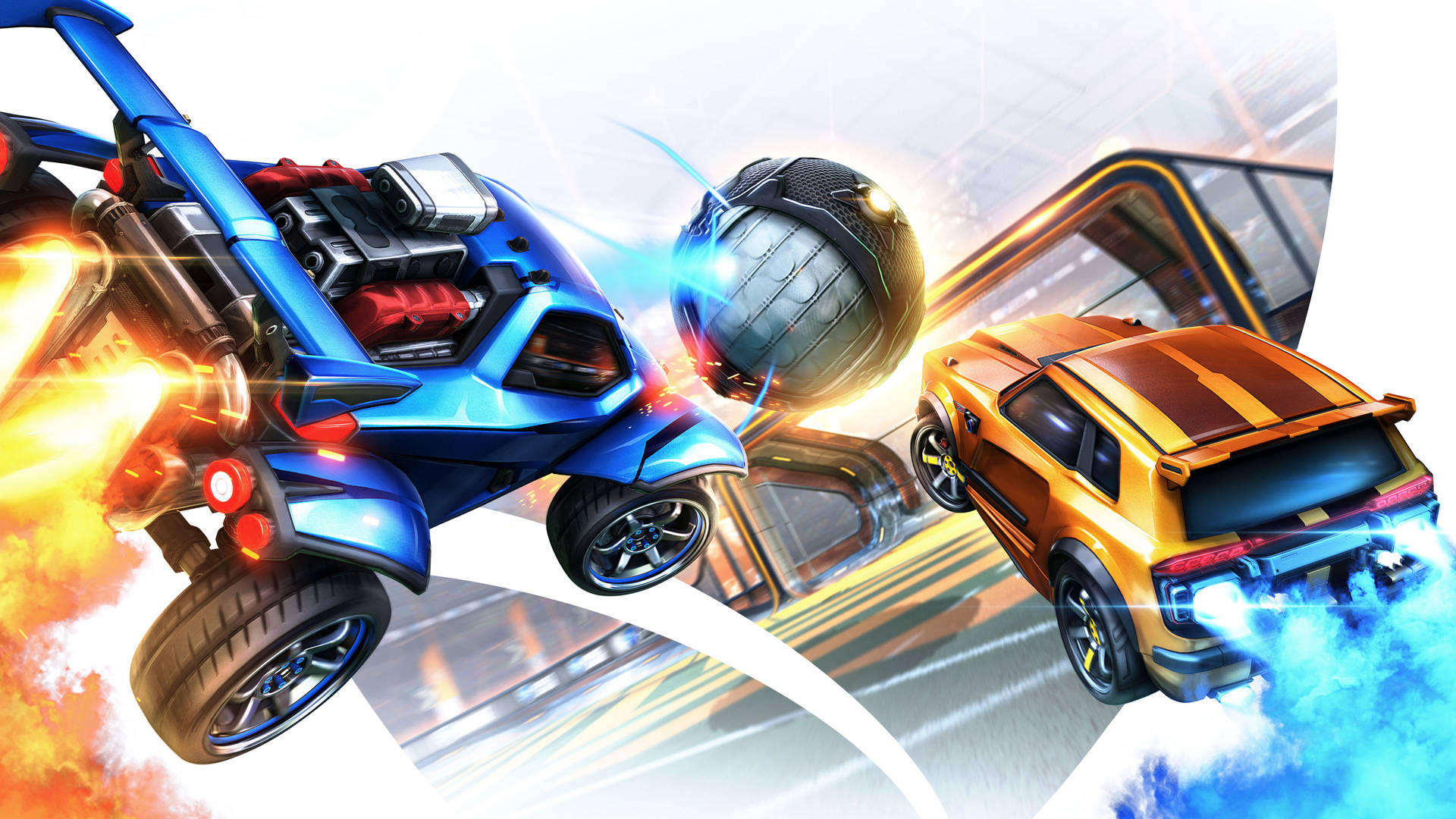 Rocket League Clash In 2k Background