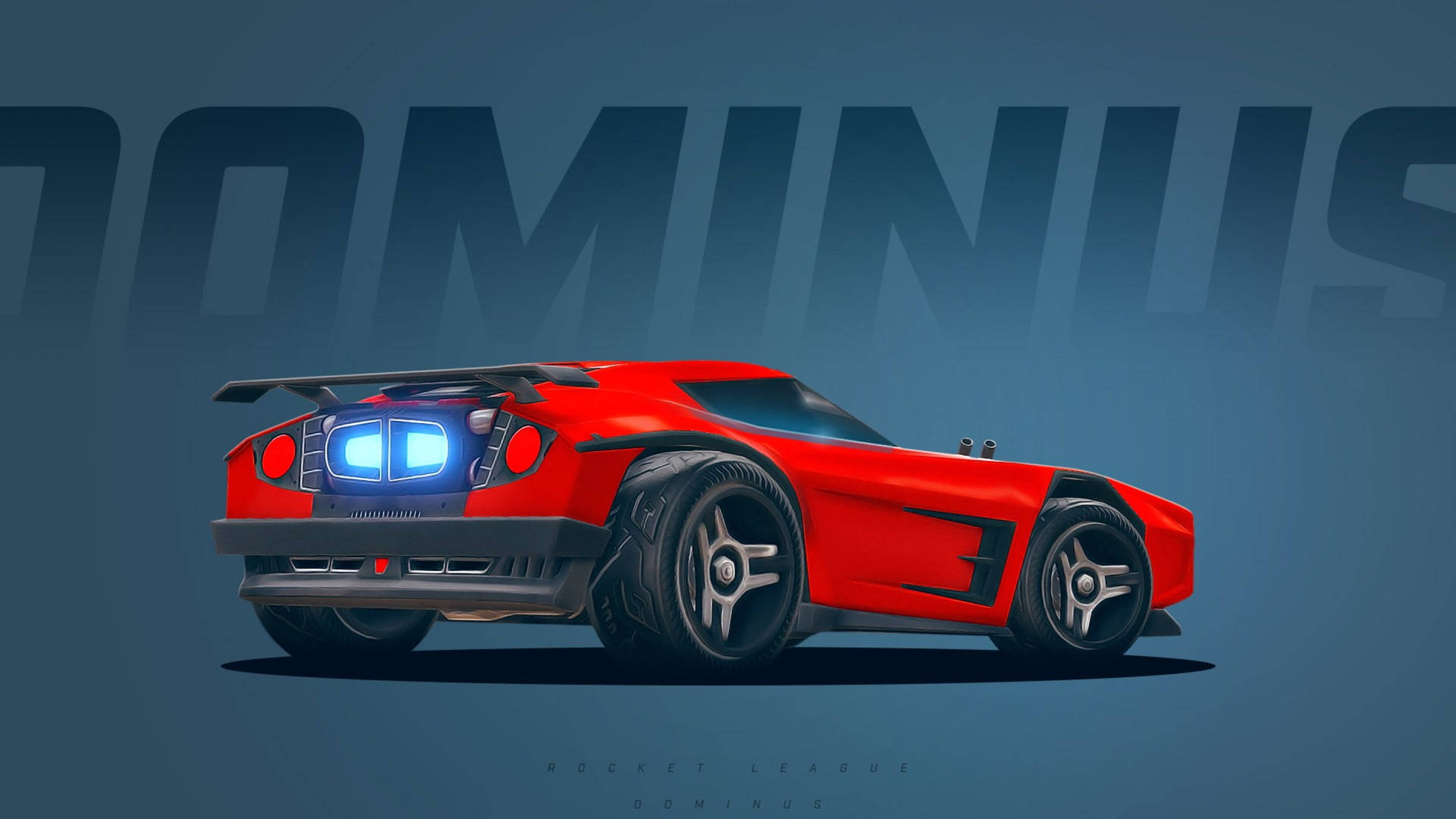 Rocket League Hd Red Dominus Background