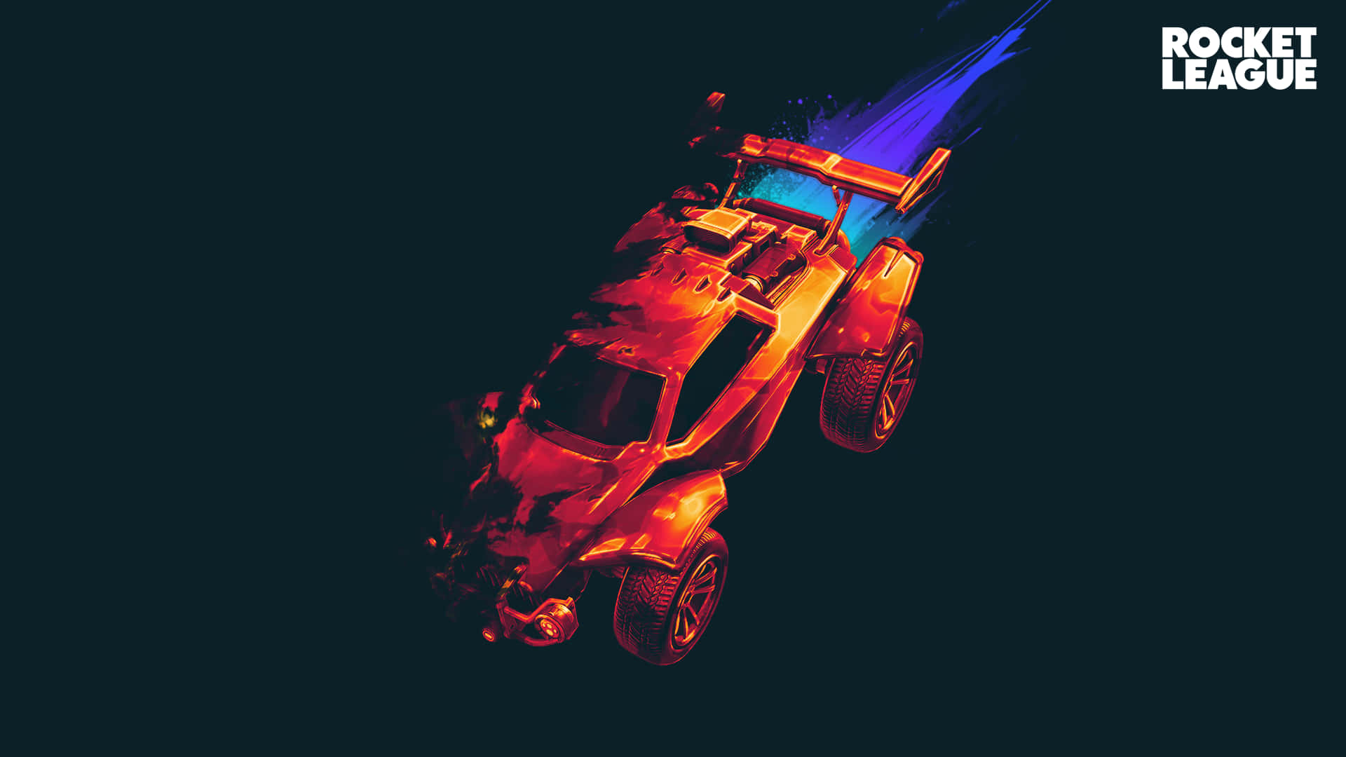 Rocket League On Desktop Background