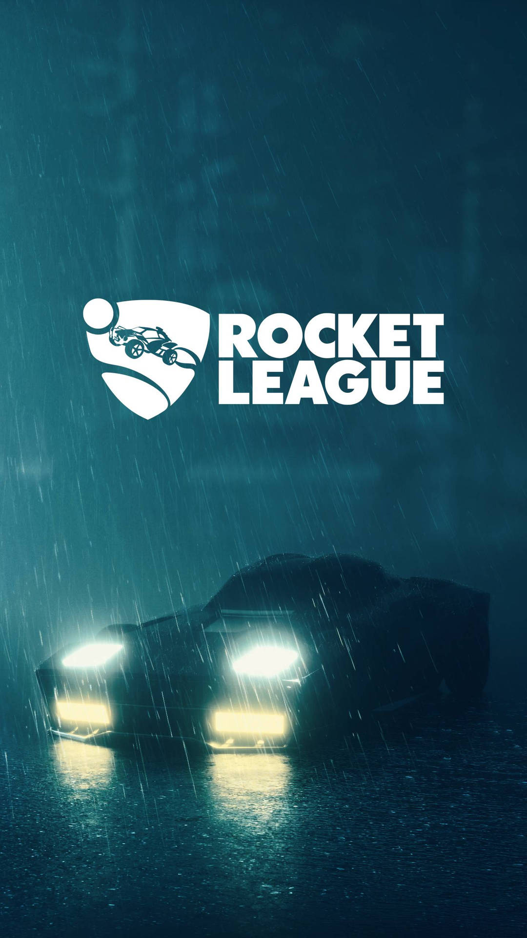 Rocket League Phone Car During Rain Background