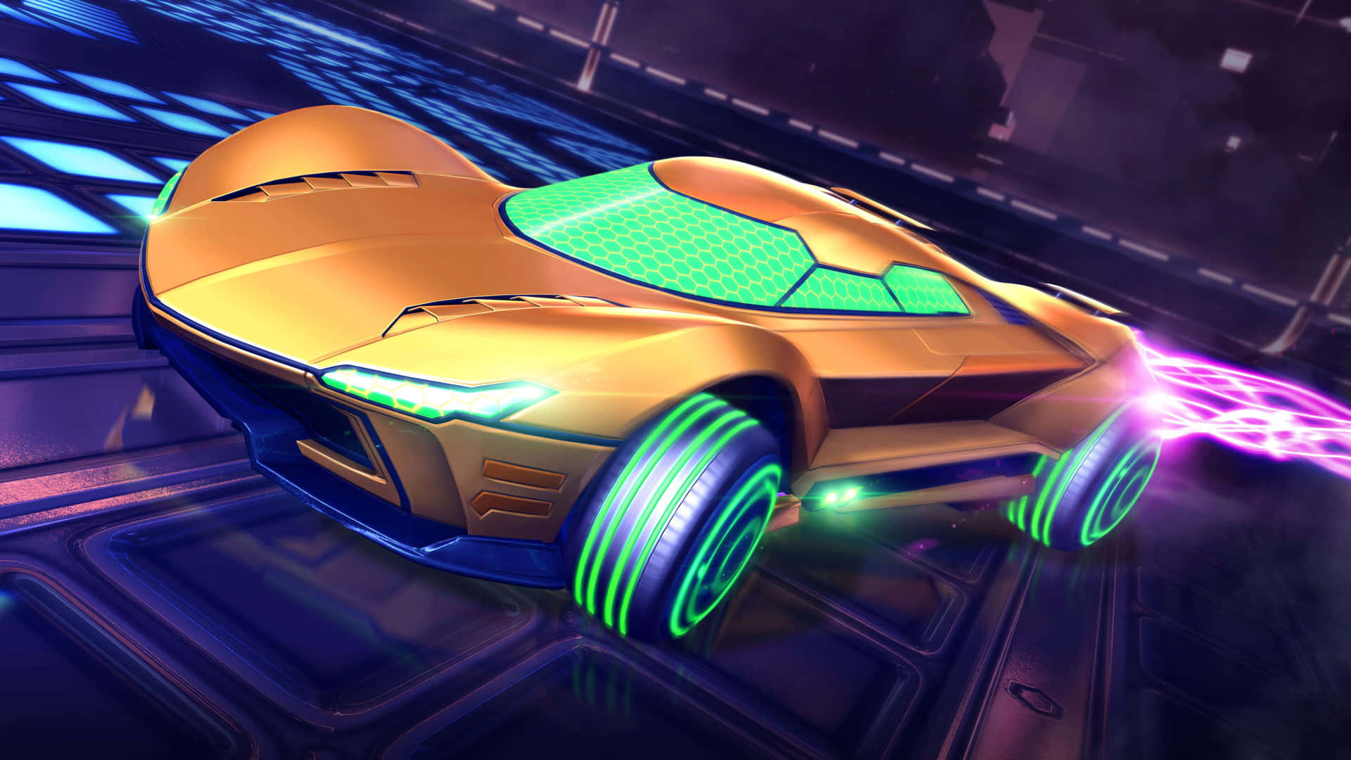 Rocket League Racing - Screenshot 1 Background