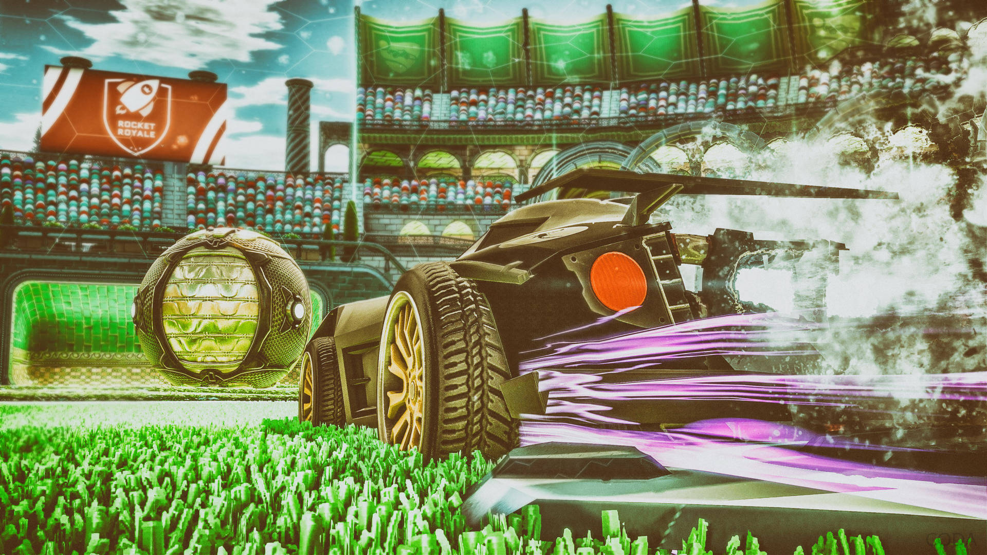 Rocket League Screengrab 2k Background