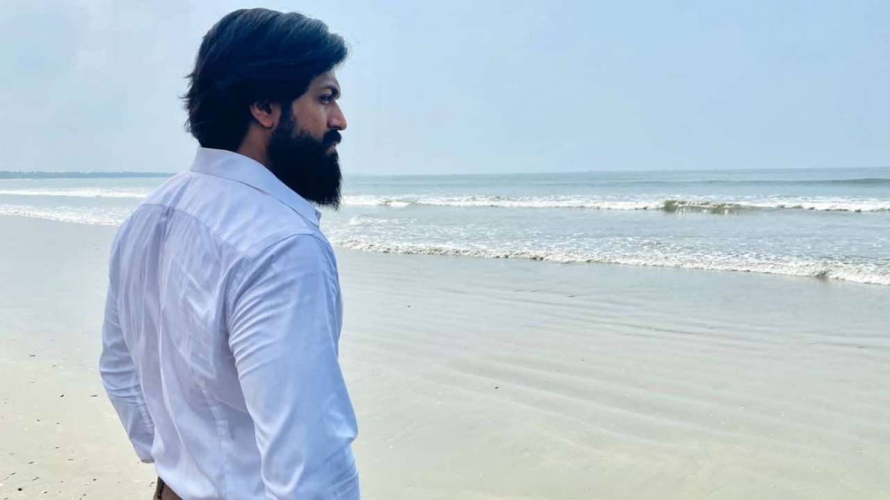 Rocking Star Yash At Beach