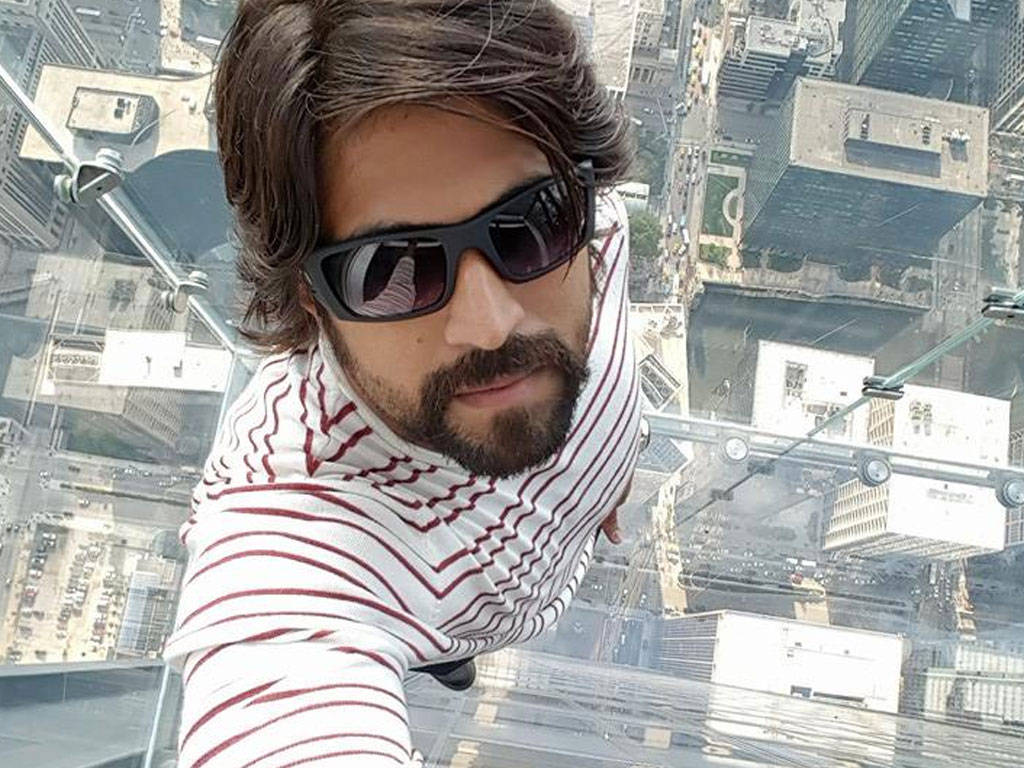 Rocking Star Yash Selfie