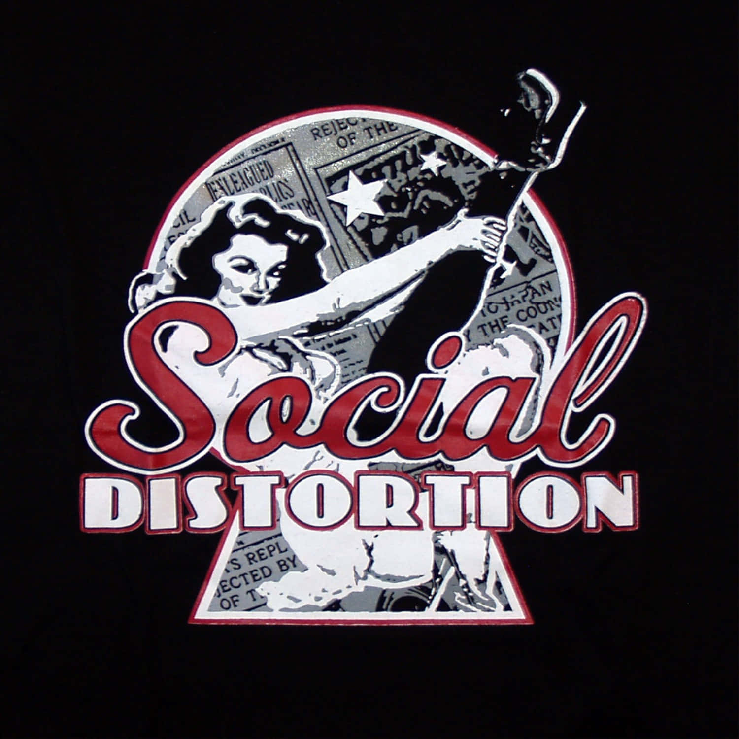 Rocking The Stage - Social Distortion Concert