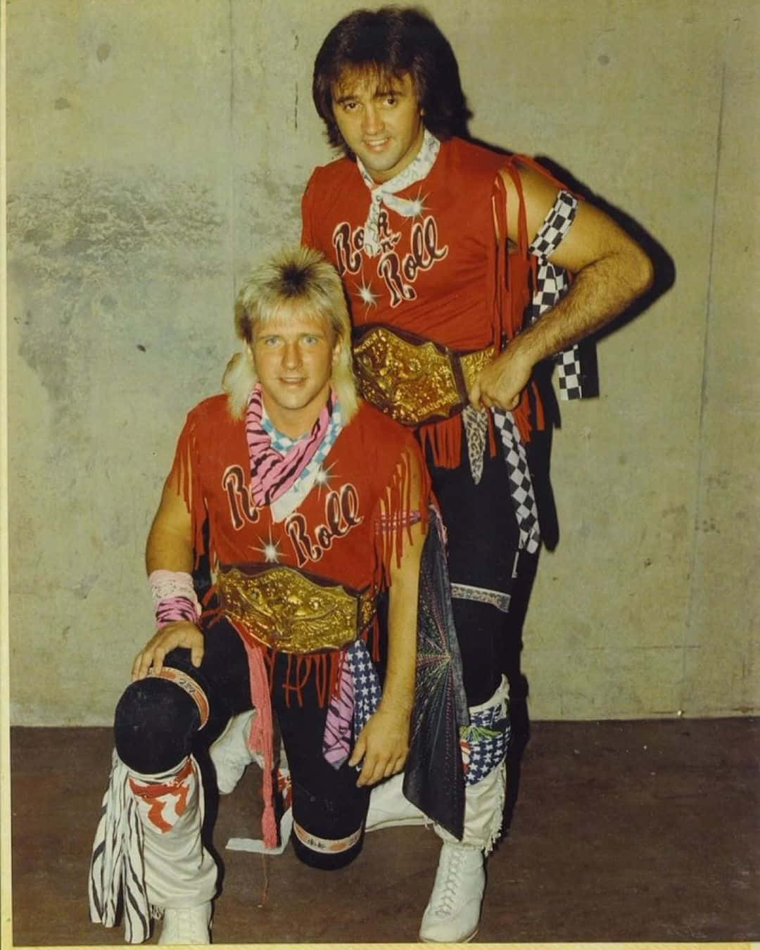 Rockn Roll Express Wrestling Champions Background